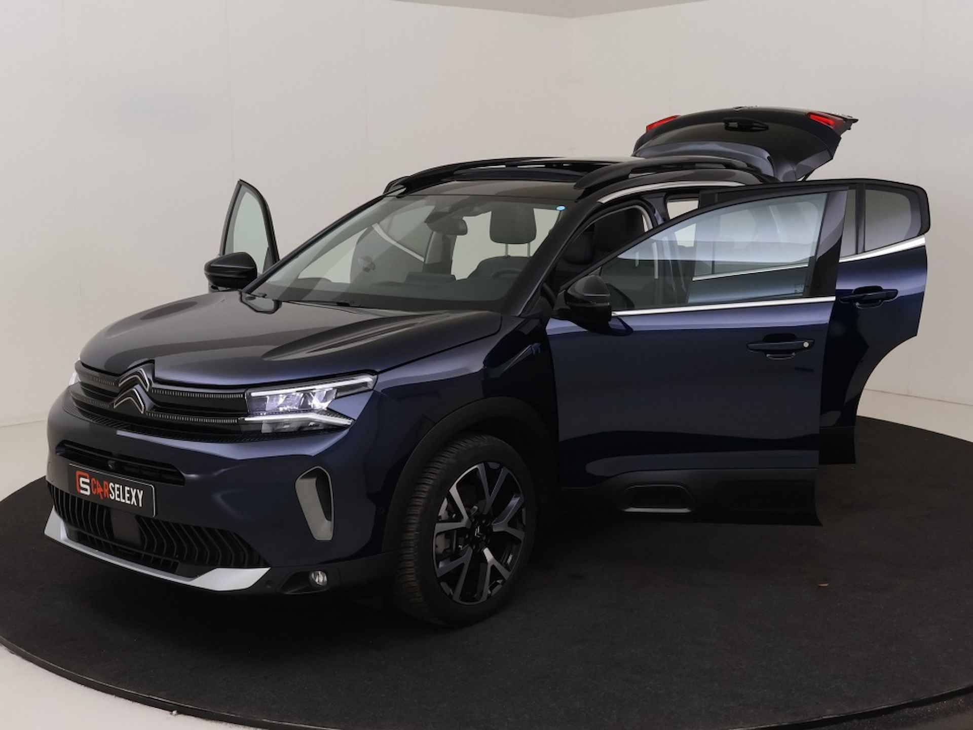 Citroen C5 Aircross 1.6 Pugin Hybride Shine 225PK Schuifdak Leder Navigatie - 33/42