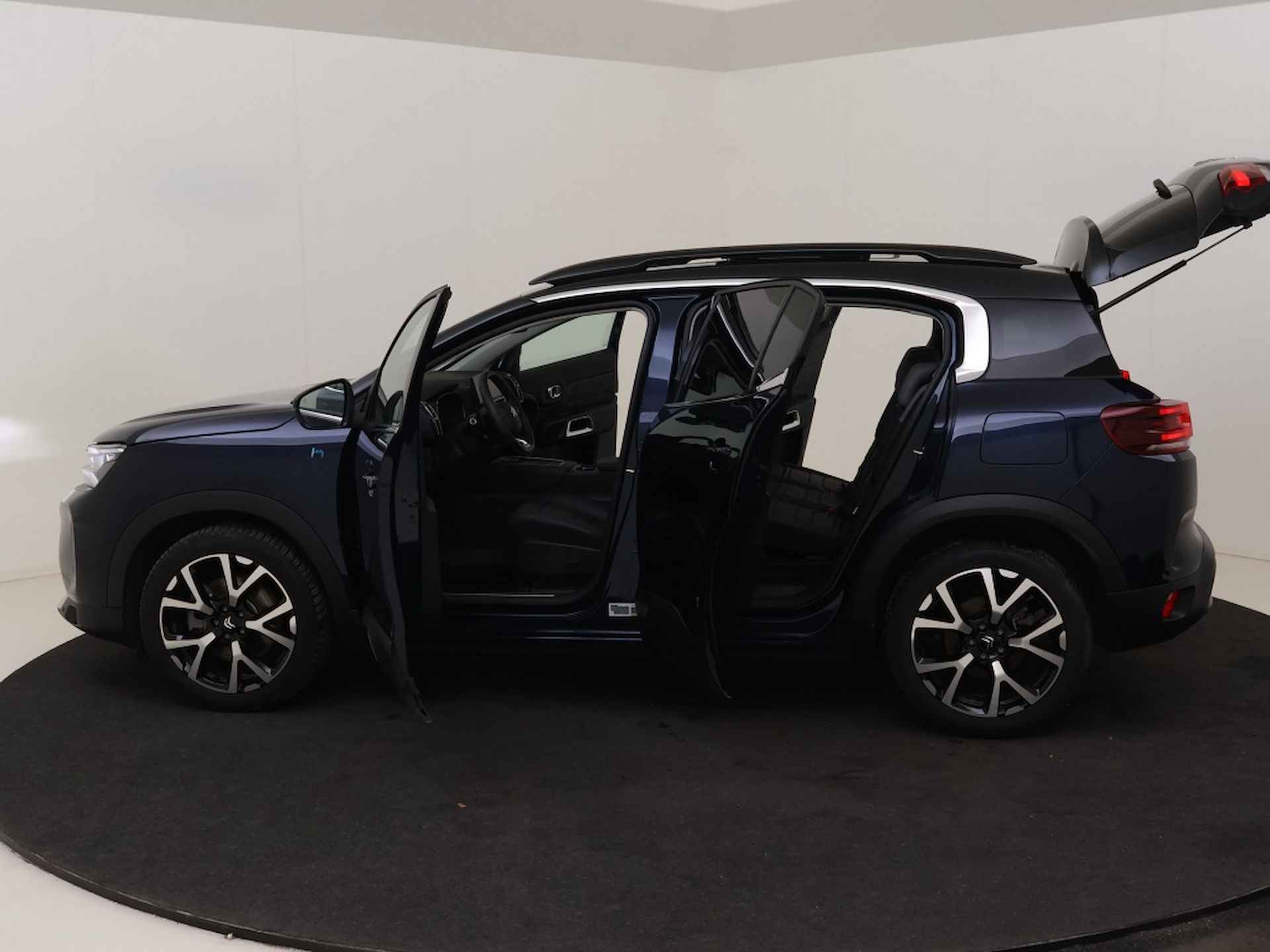 Citroen C5 Aircross 1.6 Pugin Hybride Shine 225PK Schuifdak Leder Navigatie - 34/42