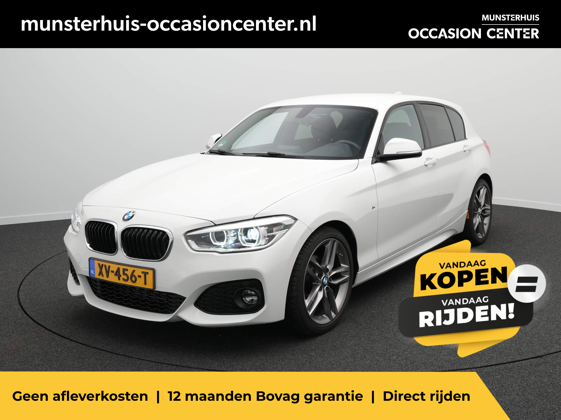 BMW 1-serie 118i Executive - M-Sport - Aantoonbaar lage kilometerstand! bij viaBOVAG.nl