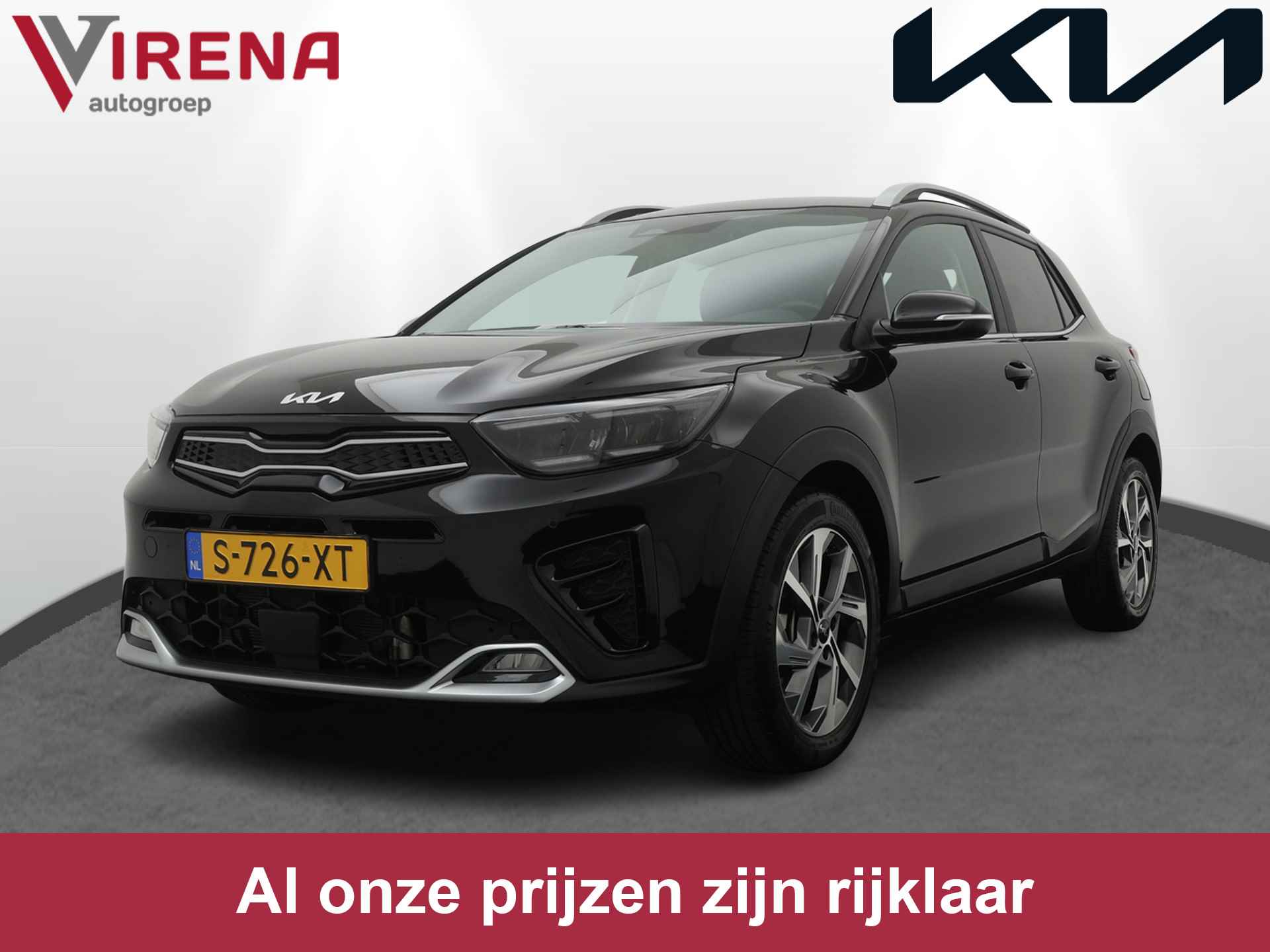 Kia Stonic 1.0 T-GDi MHEV GT-PlusLine - Schuifkanteldak - Stoel en stuurwiel verwarming - Apple CarPlay/Android Auto - Led koplampen - Fabrieksgarantie tot 05-2030 - 1/49