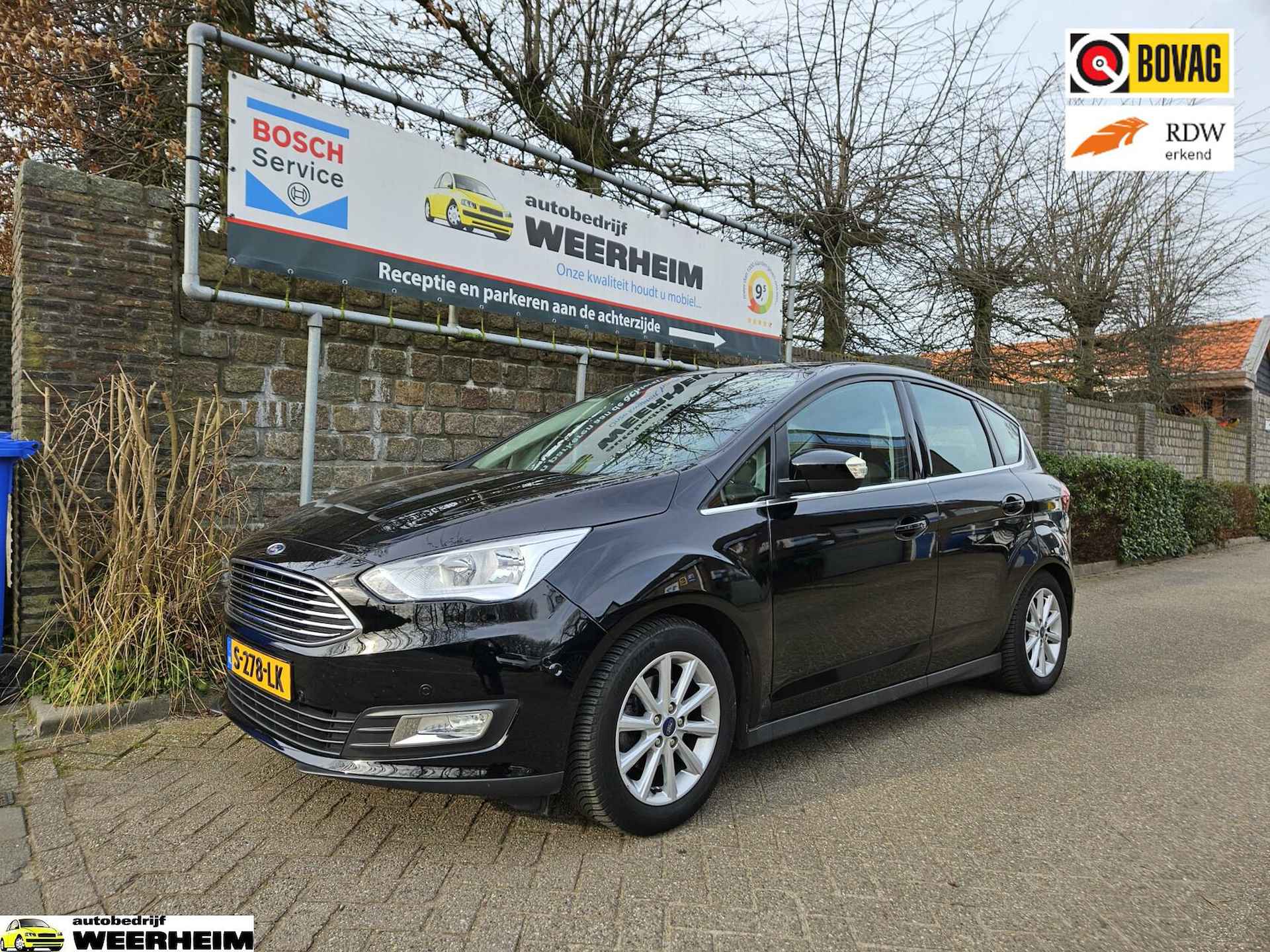 Ford C-Max 1.0 Titanium, veel opties! Trekhaak!