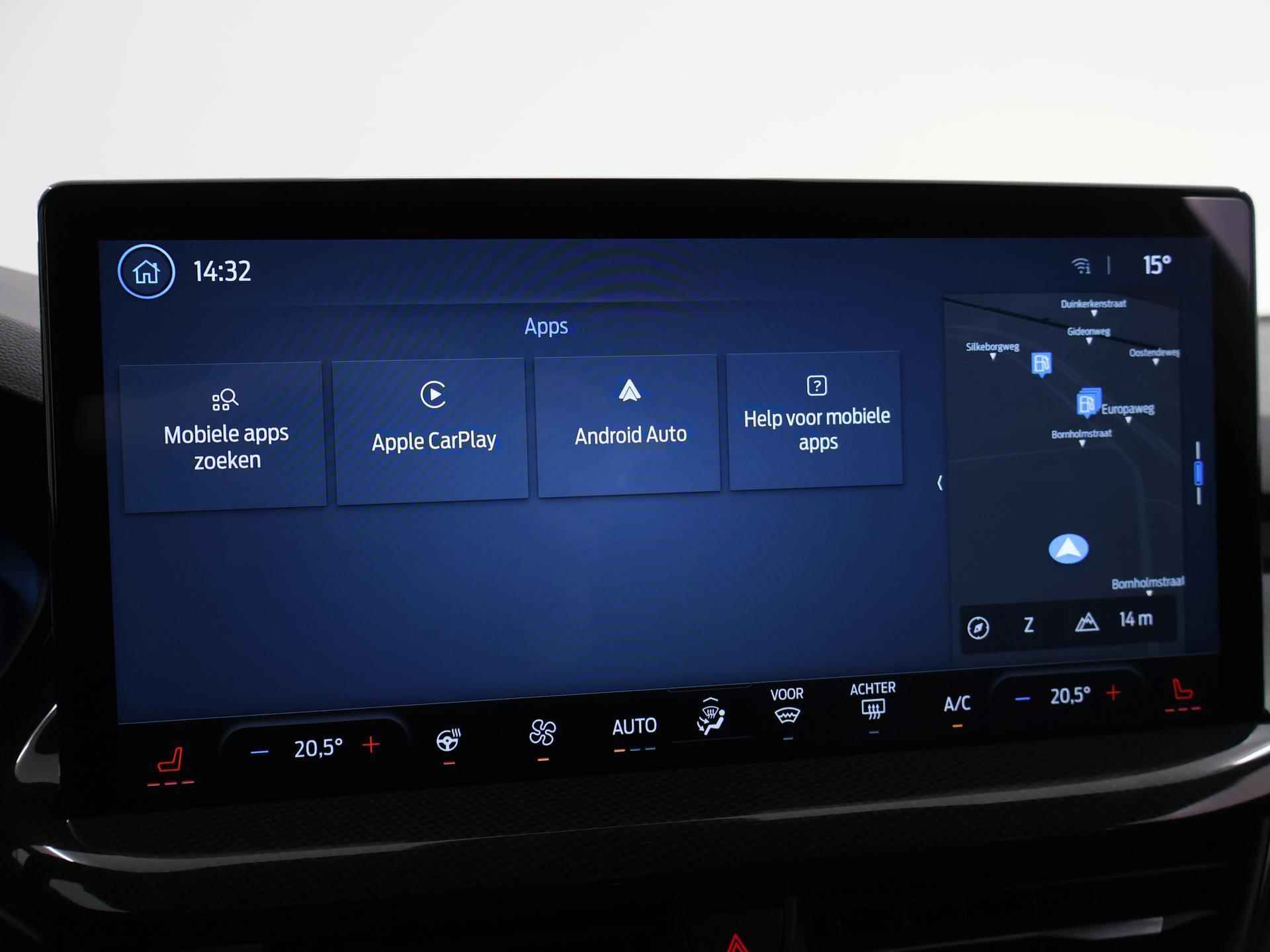 Ford Focus Wagon 1.0 EcoBoost Hybrid 155pk ST Line X | Adaptive Cruise Control | Draadloos CarPlay | Winterpakket | LED koplampen | - 20/42