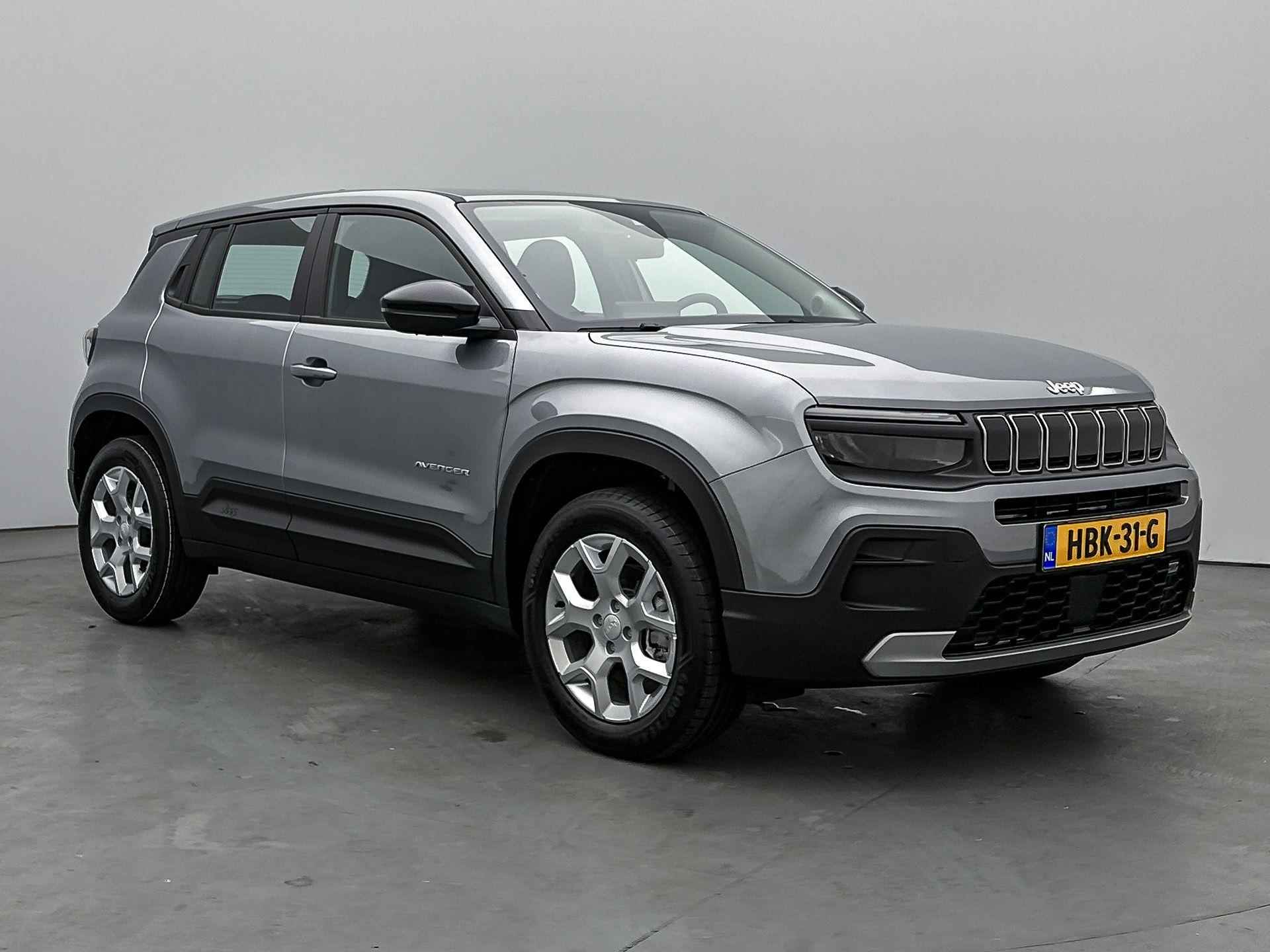 Jeep Avenger SUV Altitude Hybrid 100 pk Automaat | Navigatie via Apple Carplay/Android Auto | Parkeersensoren Achter | LED Koplampen | Volledig Digitaal Instrumentenpaneel | Climate Control | Adaptieve Cruise Control | 17" Lichtmetalen Velgen | - 4/32