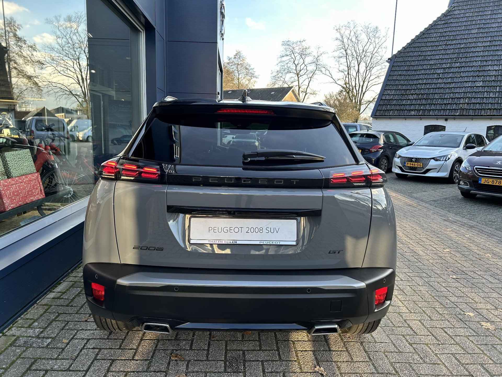 Peugeot 2008 1.2 Turbo 130 PK GT | € 10.000 Demo Korting! | Automaat | Alcantara Bekleding | Stoelverwarming & Massage | Navigatie | 360 Graden Camera | Keyless Entry | Full LED Verlichting | Zwart Dak - 22/60