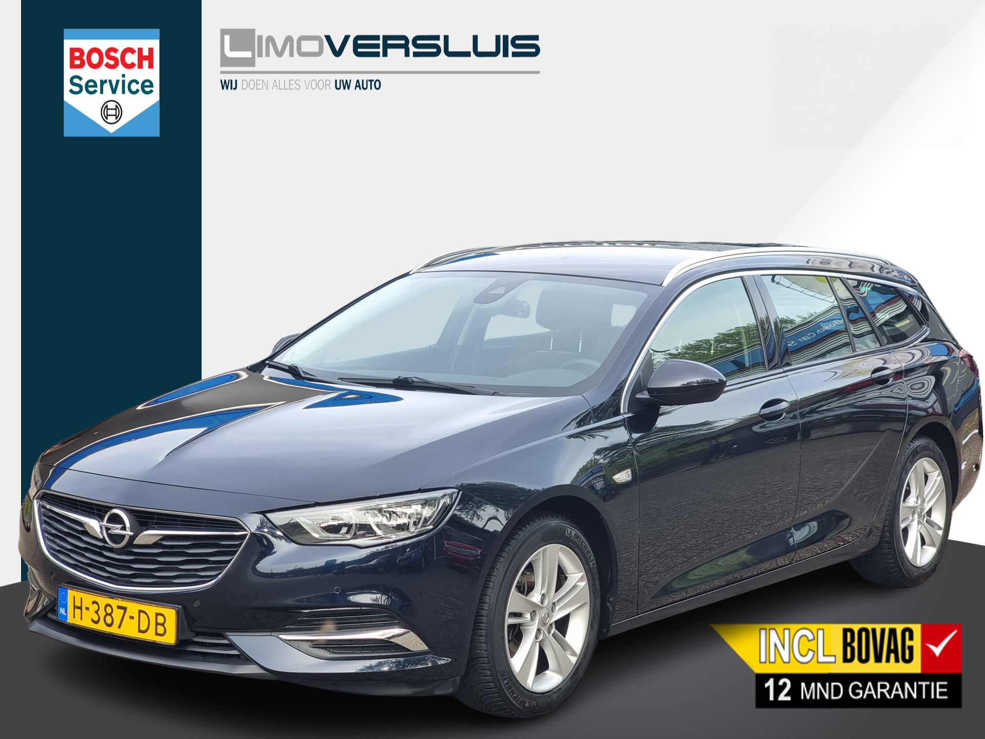 Opel Insignia Sports Tourer 1.5 Turbo Business Executive | Navi | Camera | Apple Carplay/Android | Cruise control 12 mnd BOVAG garantie Whatsapp 06-53188999 bij viaBOVAG.nl