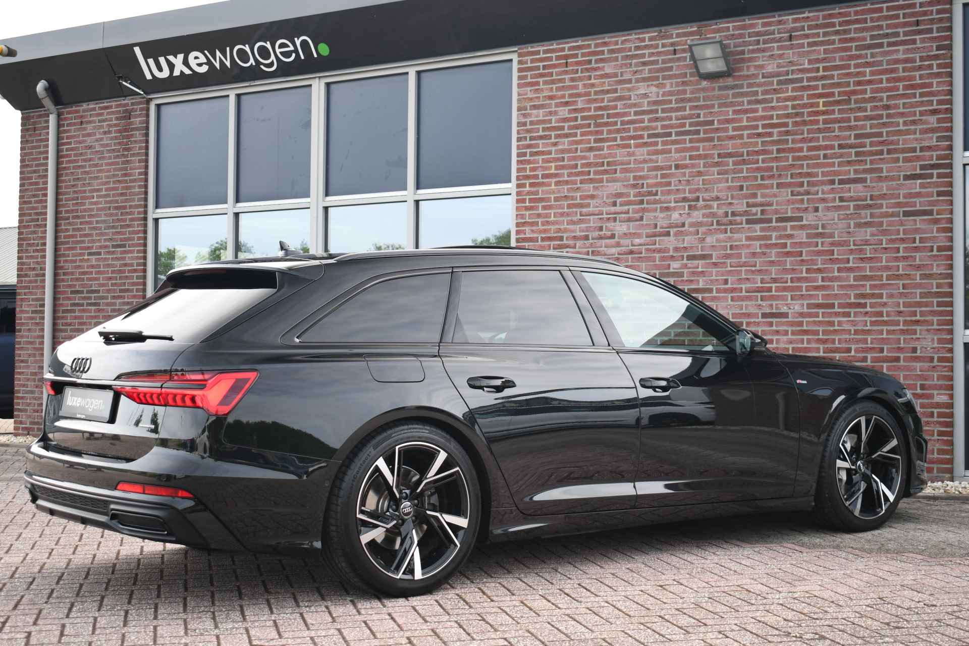 Audi A6 Avant 50 TDI 286pk quattro S-Line Pano B&O m-LED 360 ACC Optic-Black - 6/78