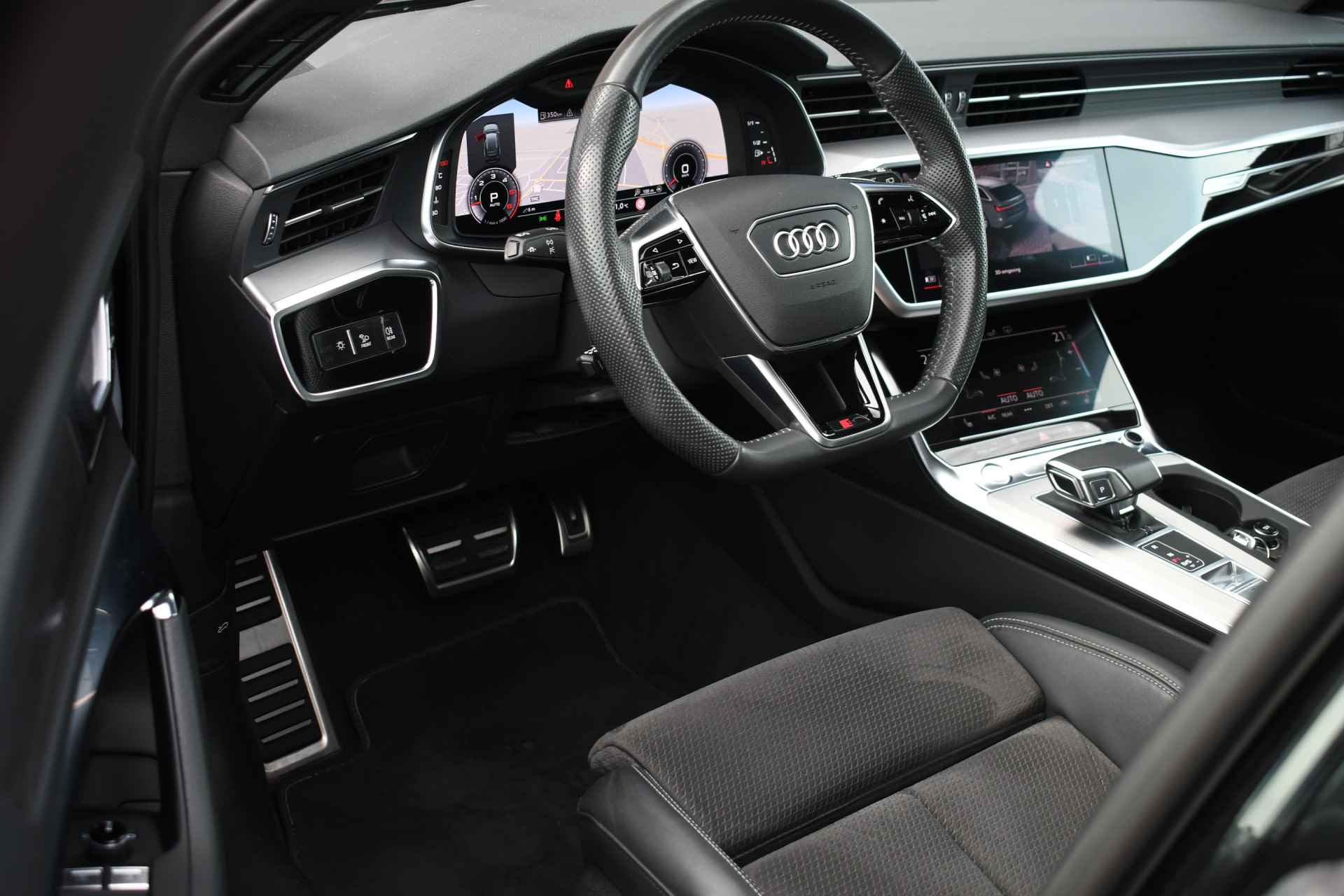 Audi A6 Avant 50 TDI 286pk quattro S-Line Pano B&O m-LED 360 ACC Optic-Black - 45/78