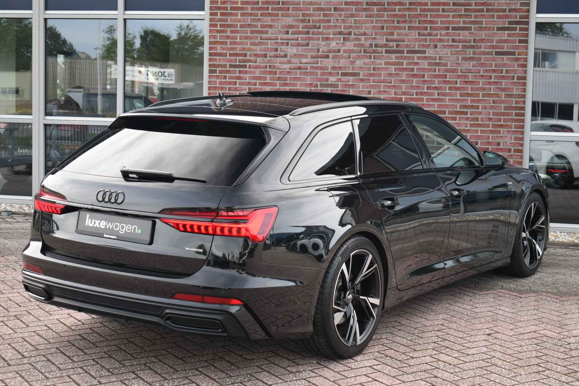 Audi A6 Avant 50 TDI 286pk quattro S-Line Pano B&O m-LED 360 ACC Optic-Black - 52/78