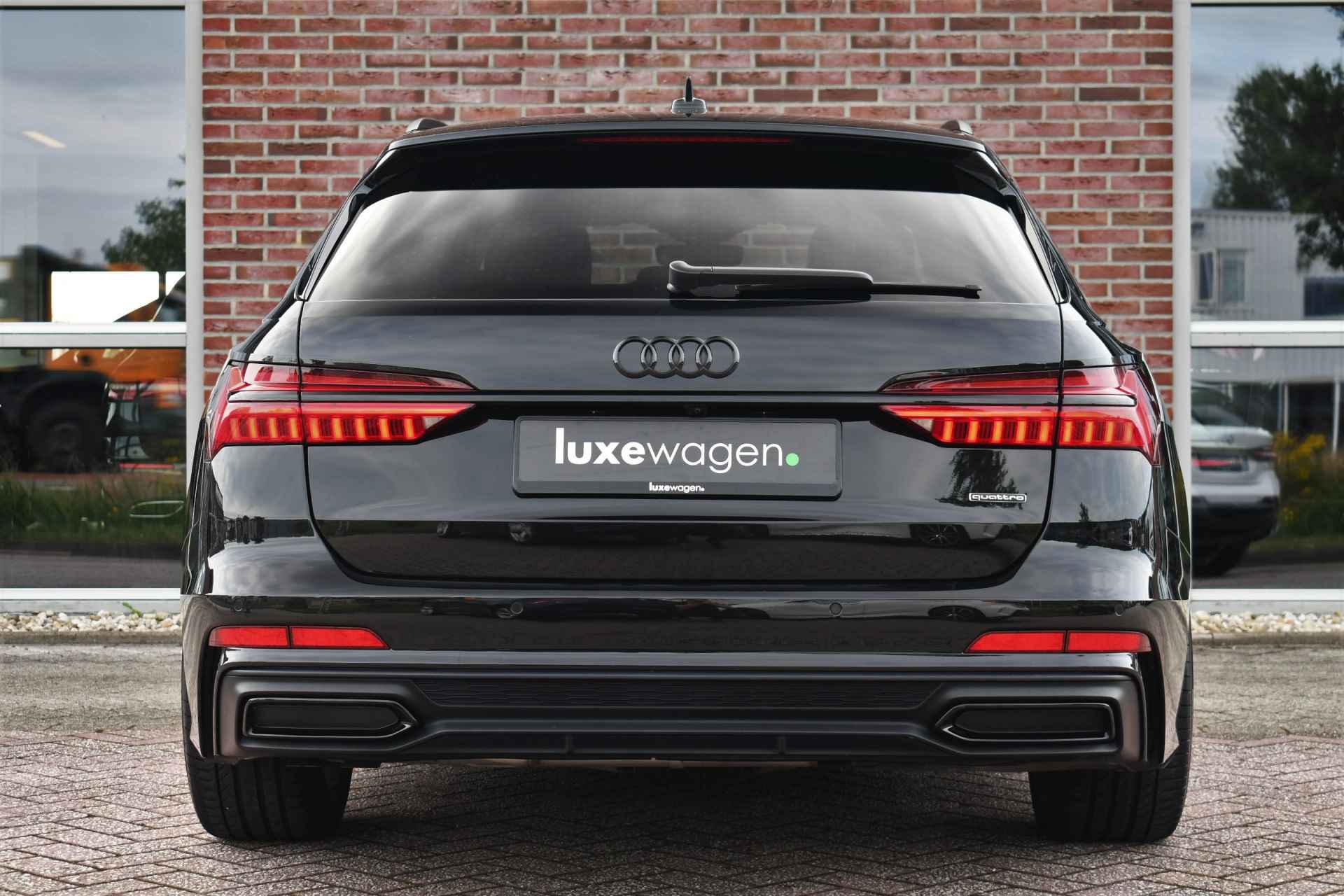 Audi A6 Avant 50 TDI 286pk quattro S-Line Pano B&O m-LED 360 ACC Optic-Black - 62/78