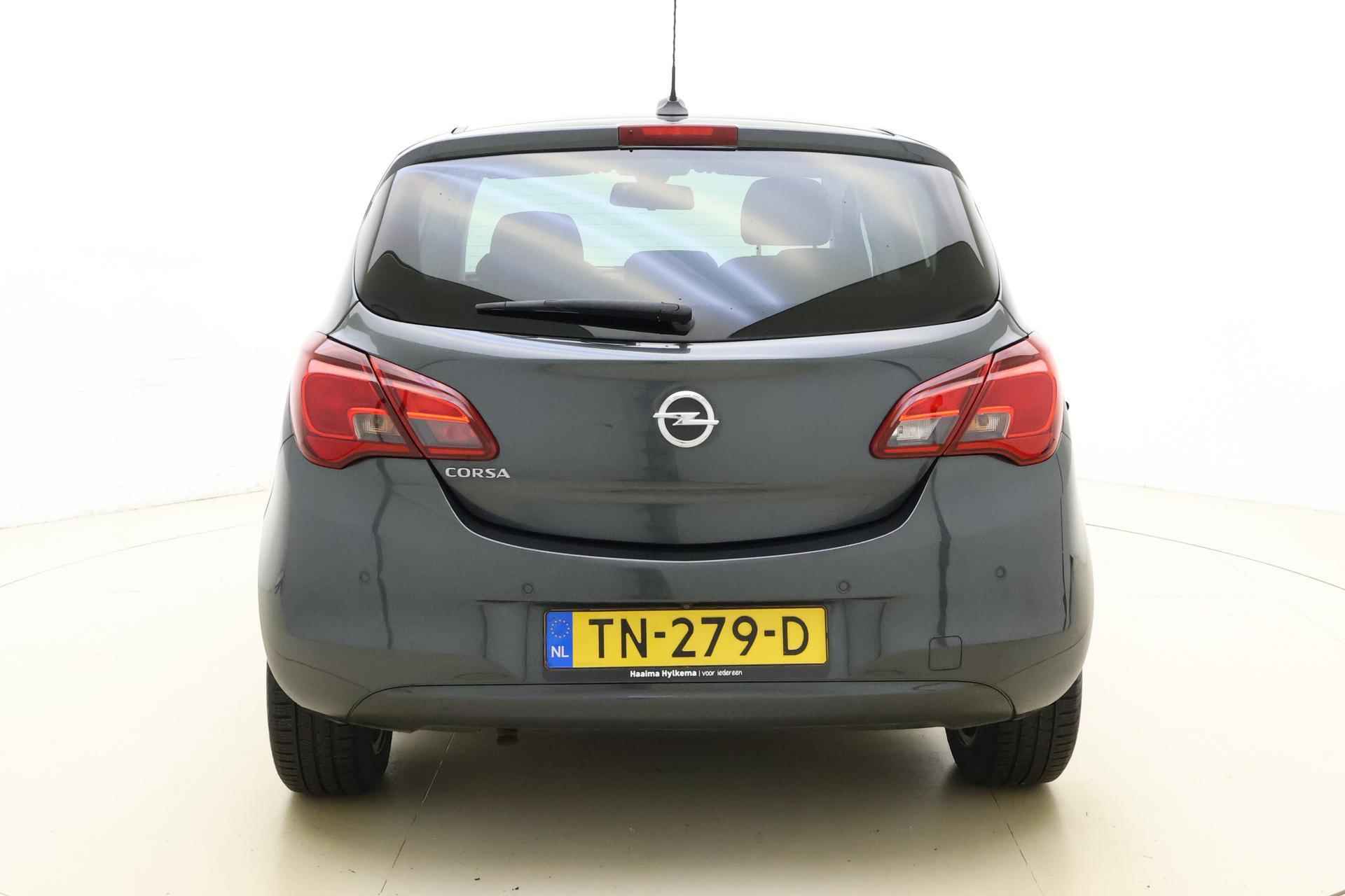 Opel Corsa 1.4 16v 90pk Automaat Online Edition | Achteruitrijcamera | Climate control | Cruise control | Lichtmetalen velgen | Navigatie | Parkeersensoren - 14/30