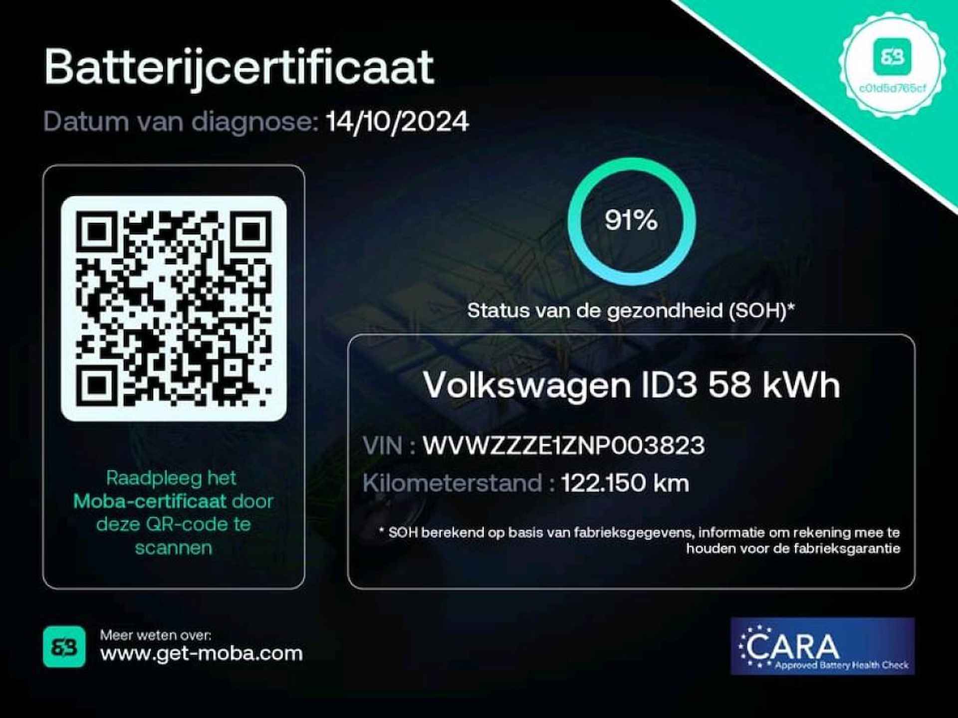 Volkswagen ID.3 Life 58 kWh PRIJS NA SUBSUDIE 17.900! SOH BEKEND! CARPLAY | STOELVERW | STUURWIEL VERW | - 9/33