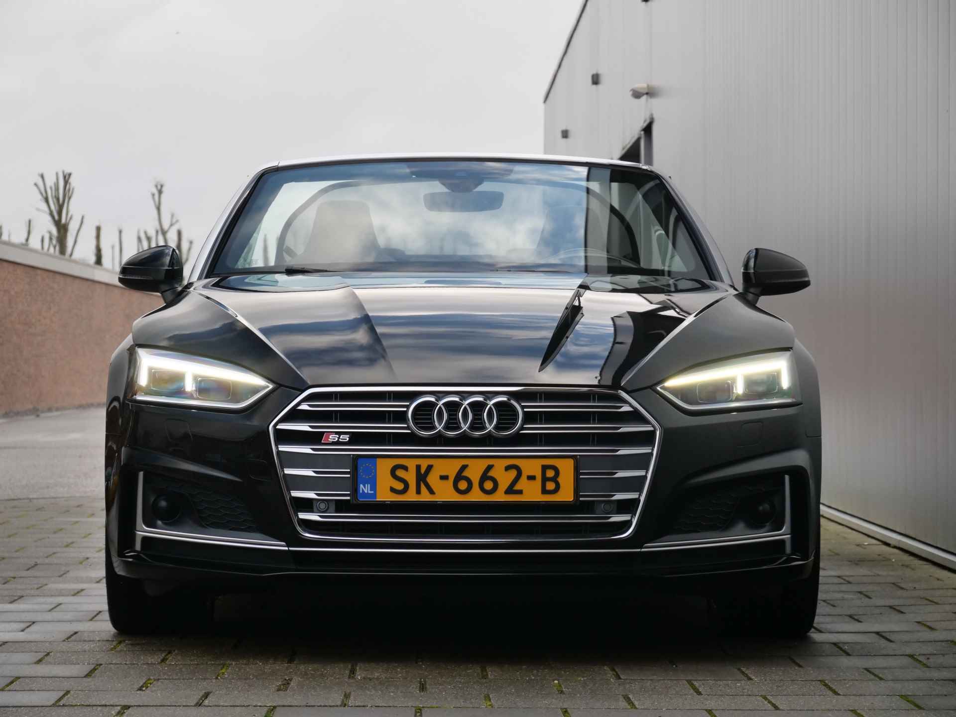 Audi S5 Cabriolet 3.0 TFSI S5 quattro Pro Line Plus 354 Pk Automaat Navigatie / DAB / Leer / Camera / Stoelverwarming - 8/51