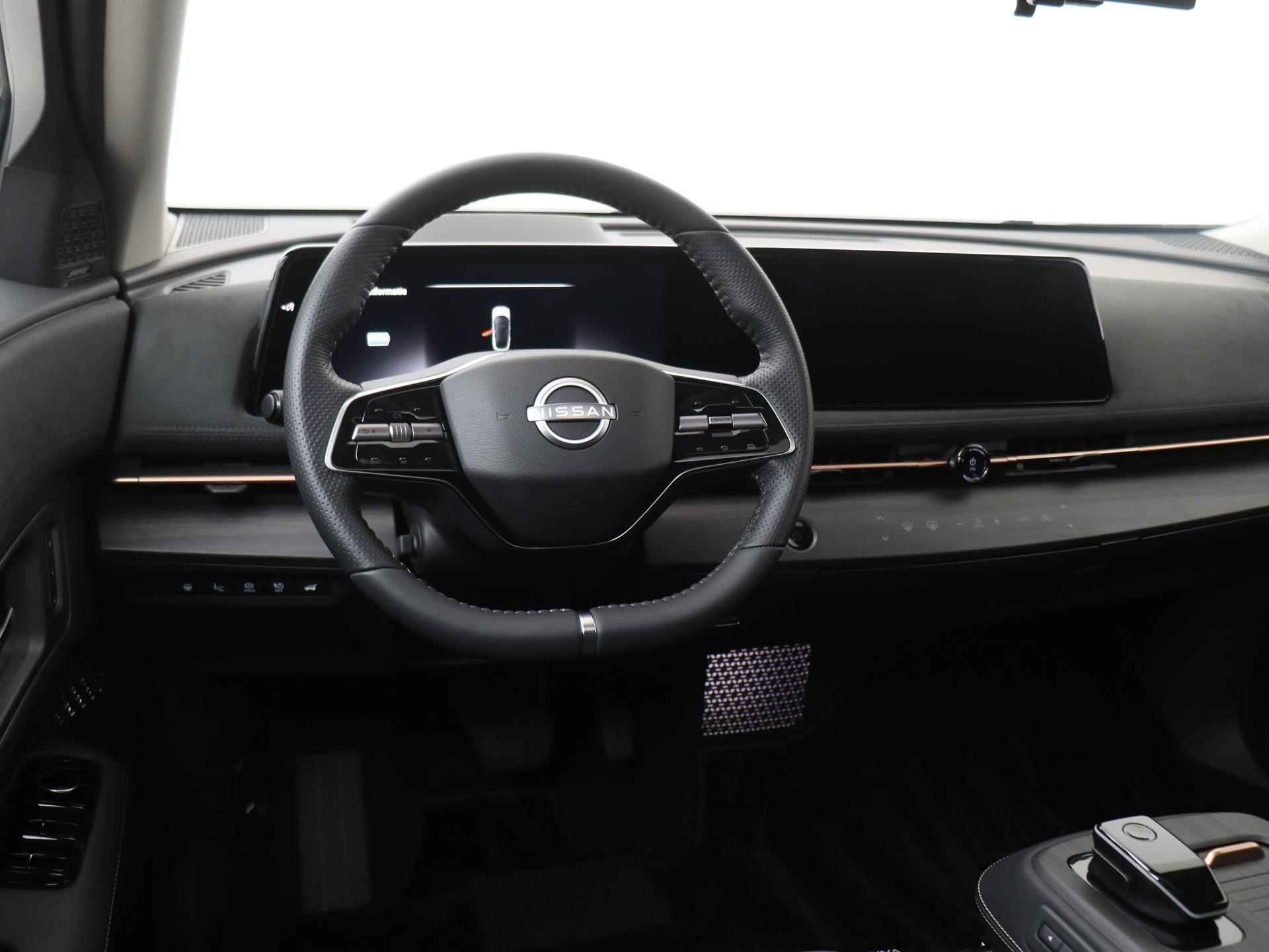 Nissan Ariya Evolve 91 kWh | Panorama-dak | Stoelverwarming/ventilatie | 360 Camera | Carplay | Warmtepomp | tot €20.000 korting - 6/31