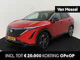 Nissan Ariya Evolve 91 kWh | Panorama-dak | Stoelverwarming/ventilatie | 360 Camera | Carplay | Warmtepomp | tot €20.000 korting