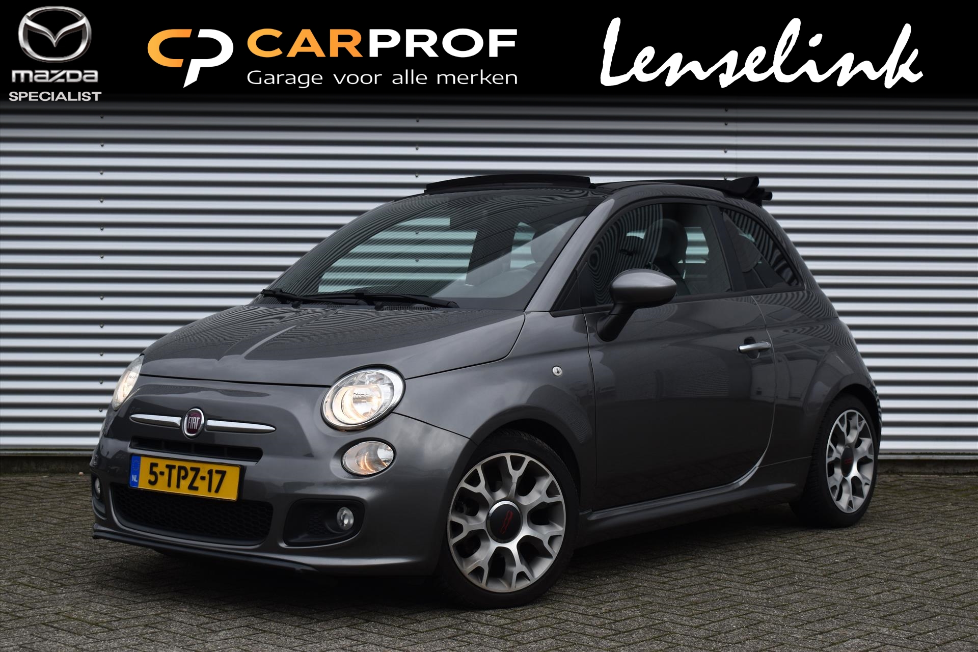 Fiat 500C TwinAir Turbo 500S | Cabrio | Half leder | Climate Control | Parkeersensoren | 12 mnd BOVAG garantie | Origineel NL