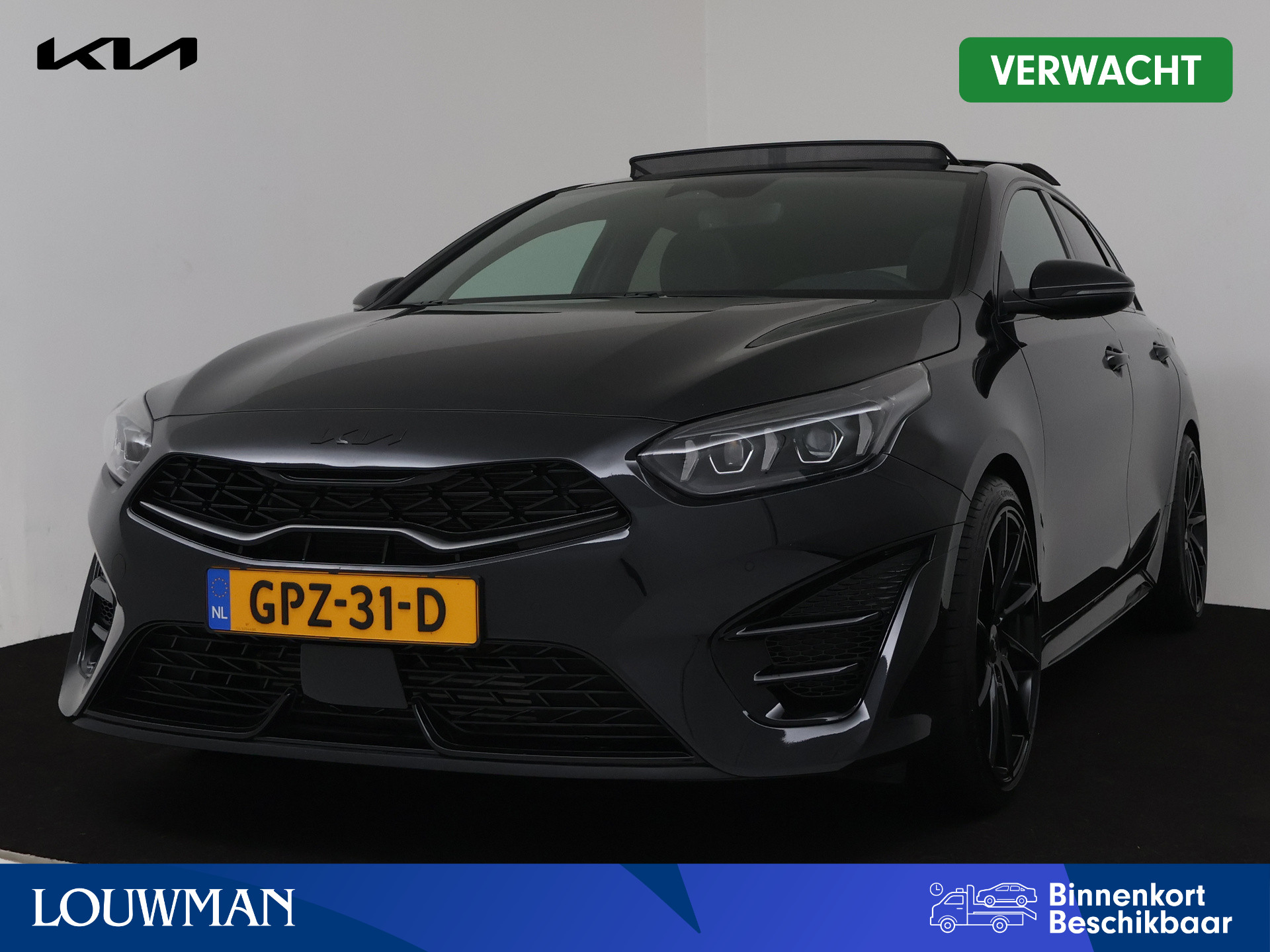 Kia ProCeed 1.5 T-GDi GT-PlusLine | Black Edition | 19 Inch Lichtmetalen velgen | Panoramadak | Beschikbaar per 10-01-2025