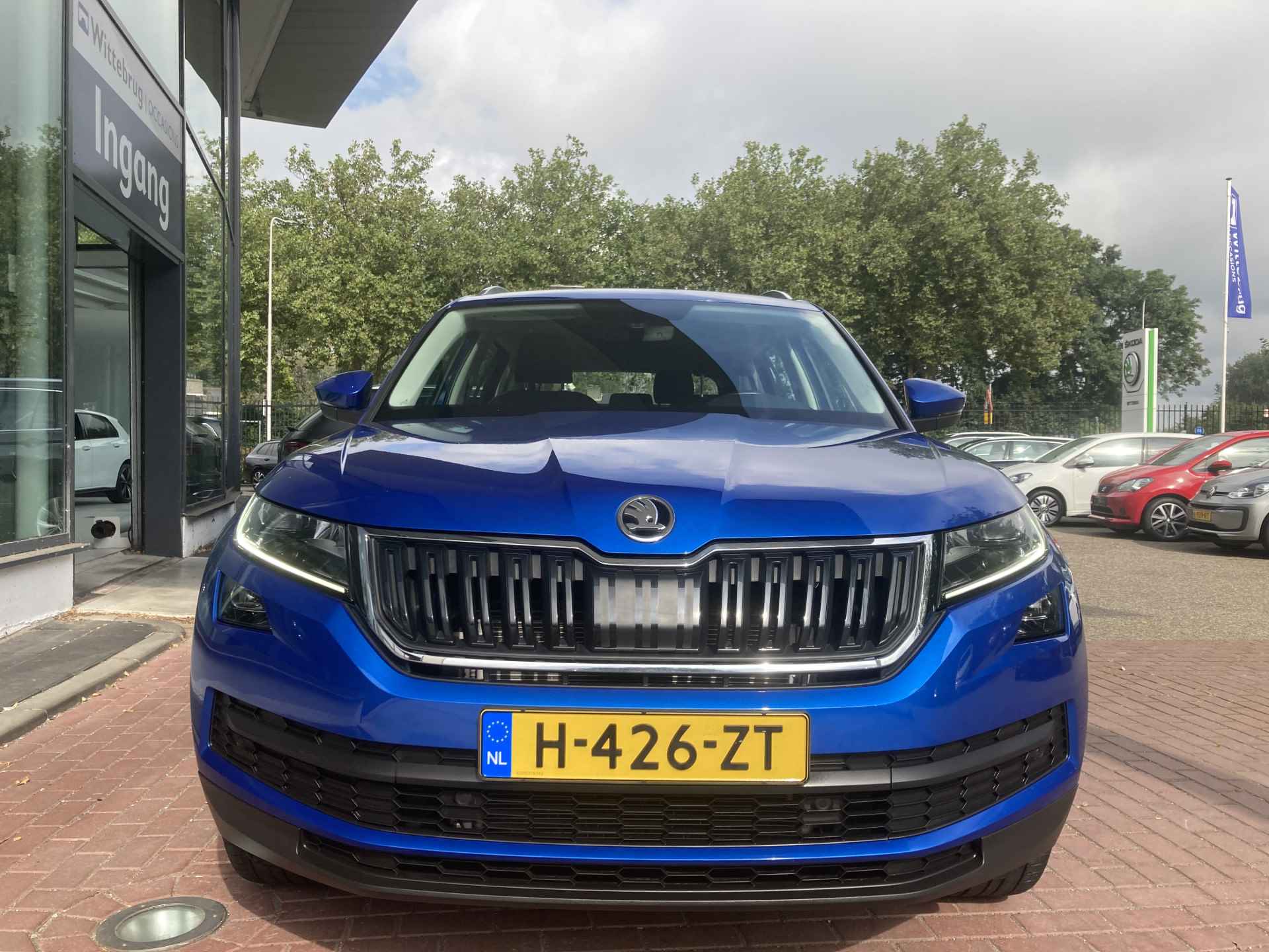 Škoda Kodiaq 1.5 TSI Business Edition 7p. DSG/ Metallic/ Int ged. Leer/ Led/ Camera/ Clima/ Navi/ Parkeersensor V. + A. / 18 lmv - 8/31