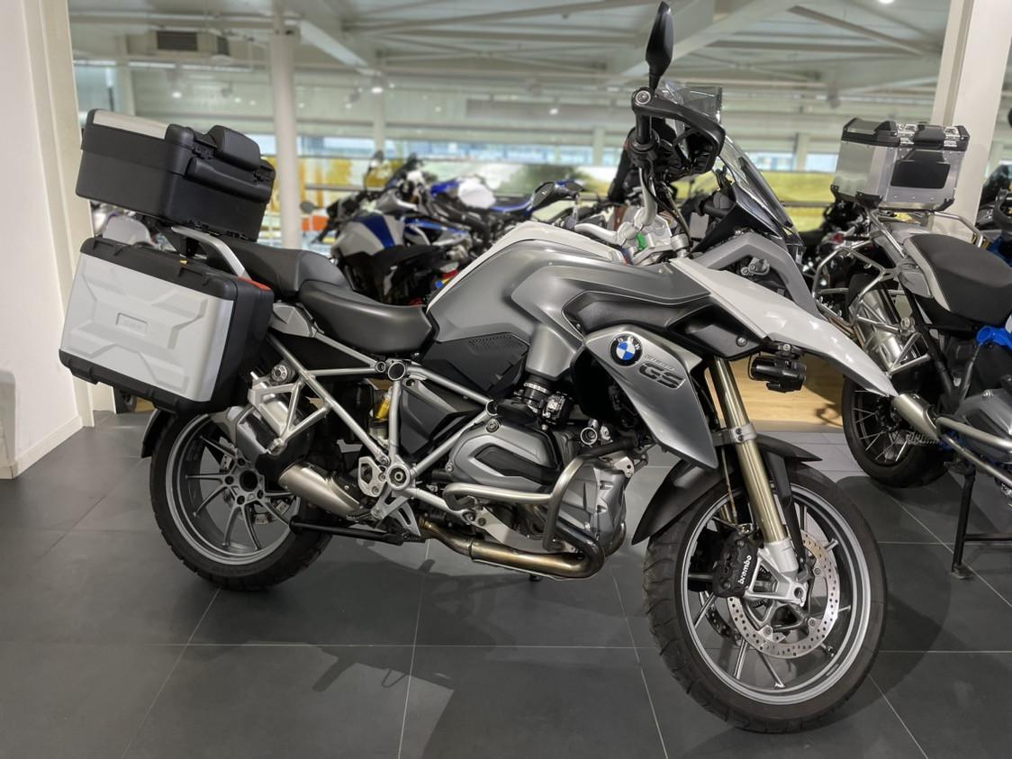 BMW  R 1200 GS Alpin Weiss met drie variokoffers