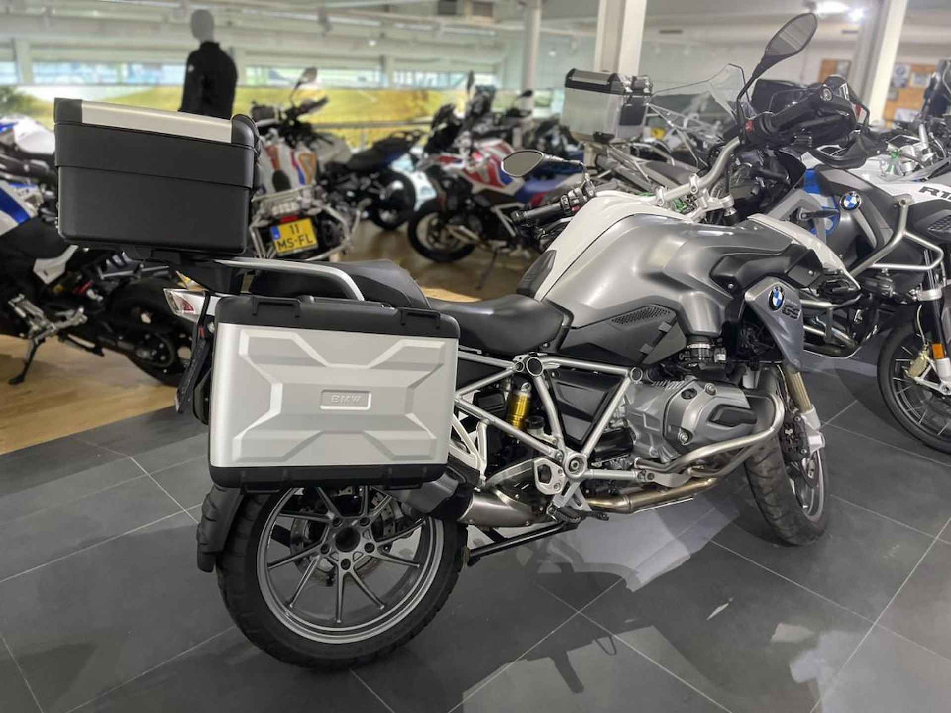 BMW  R 1200 GS Alpin Weiss met drie variokoffers - 4/8