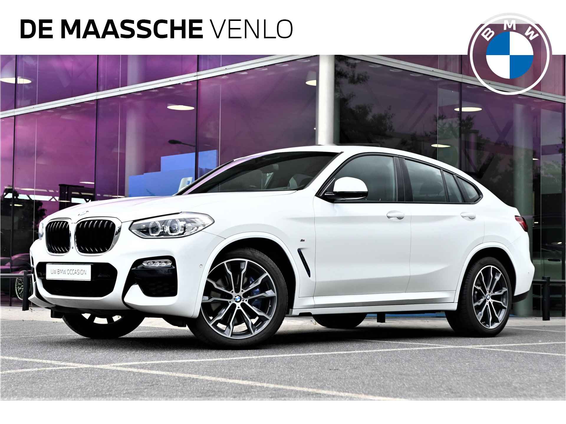 BMW X4 xDrive30i High Executive M Sport Automaat / Panoramadak / Sportstoelen / Parking Assistant Plus / LED / M Sportonderstel / Navigatie Professional / Leder - 1/25