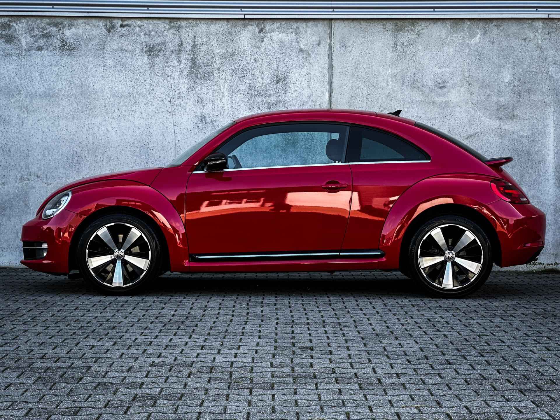 Volkswagen Beetle 1.4 TSI Sport | Leder | Clima | Cruise | Navigatie | PDC | Lichtmetalen velgen | - 9/44