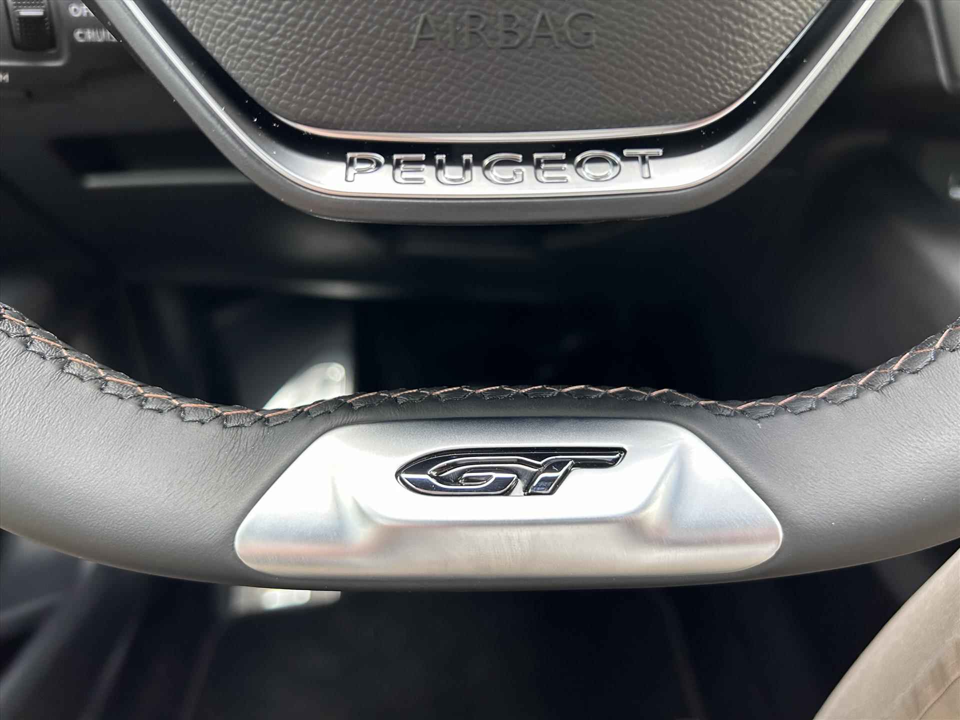 Peugeot 3008 1.2 Hybrid 136pk e-DSC6 GT | FOCAL | Apple Carplay Android auto  | Massage functie | Geheugen standen stoel | Black Pack  Afwerking | Alcantara | - 37/62