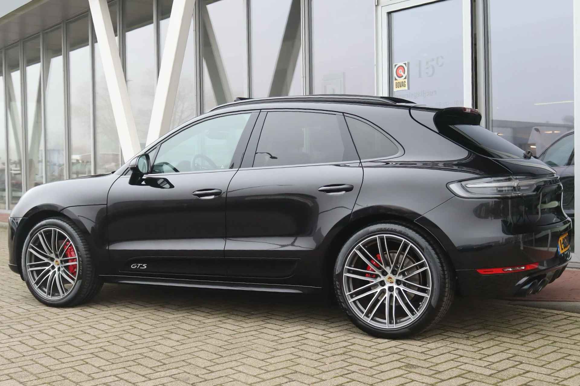 Porsche Macan 2.9 GTS 380PK Panodak | Sport Chrono | Luchtvering | BOSE | ACC | 21 Inch | 18 Voudig | 360 Camera | Stoelen v-a verwarmd | NL Auto | - 4/79