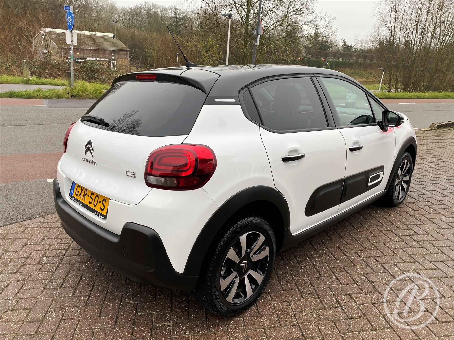 CITROEN C3 1.2 Turbo 110pk EAT6 Automaat Shine | comfort seats wood, keyless, dab, navigatie via apple carplay of android auto, 16 inch velgen, parkeersensoren - 5/57