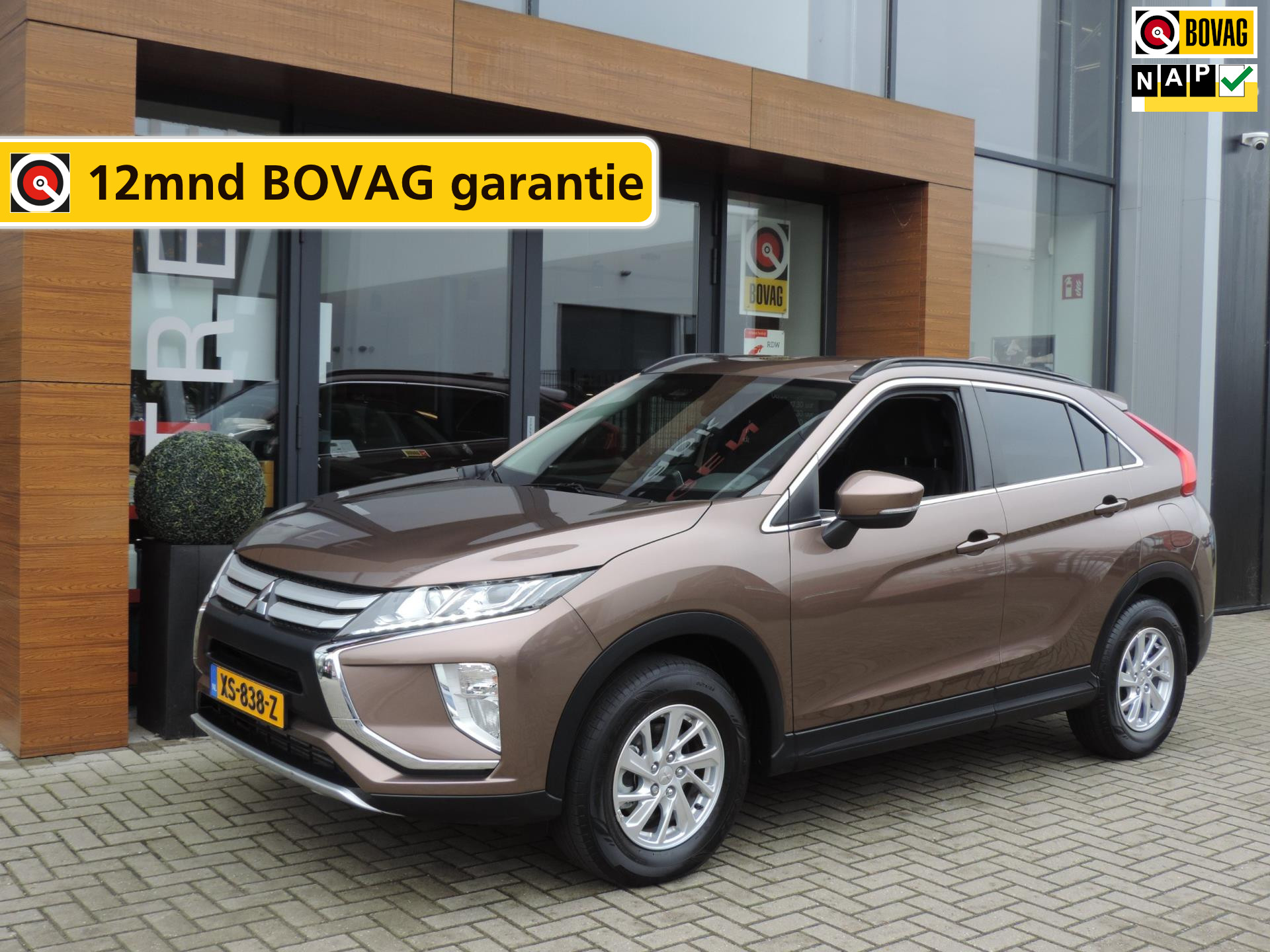 Mitsubishi Eclipse Cross 1.5 DI-T Pure 27.000km | ECC | 16” Lmvelgen | Camera | Priv.glas | Cruise contr | CarPlay | Bluetooth