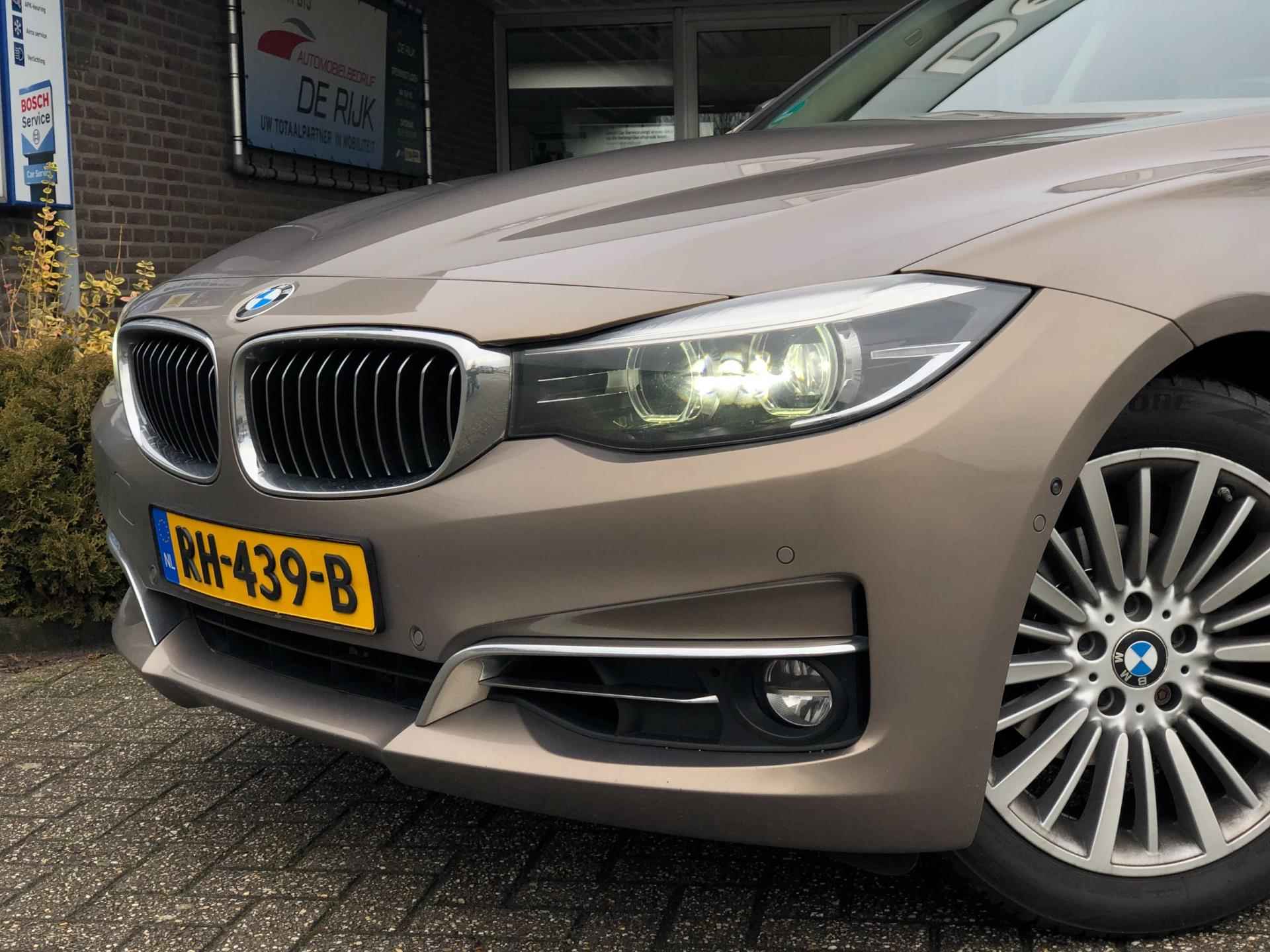 BMW 3-serie Gran Turismo 320i High Executive | Leder, Navi, Camera, Stoelverw., Head-Up, El. Trekhaak + Stoelen | Dealeronderh. | - 2/42