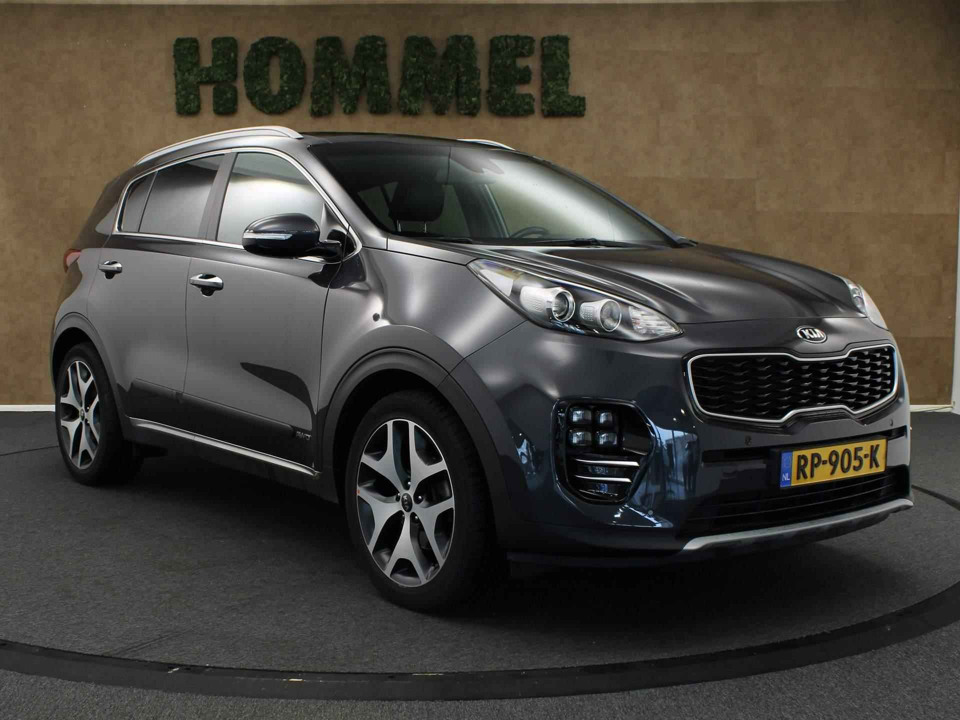 Kia Sportage 1.6 T-GDI 4WD GT-Line  -ORIGINEEL NEDERLANDSE AUTO - VASTE TREKHAAK - TREKGEWICHT 1600 KG - 4 WD - LEDEREN BEKLEDING - PANORAMADAK - 19 INCH LICHT METALEN VELGEN - ACHTERBANK VERWARMD - PARKEERSENSENSOREN VOOR/ ACHTER - 3/47