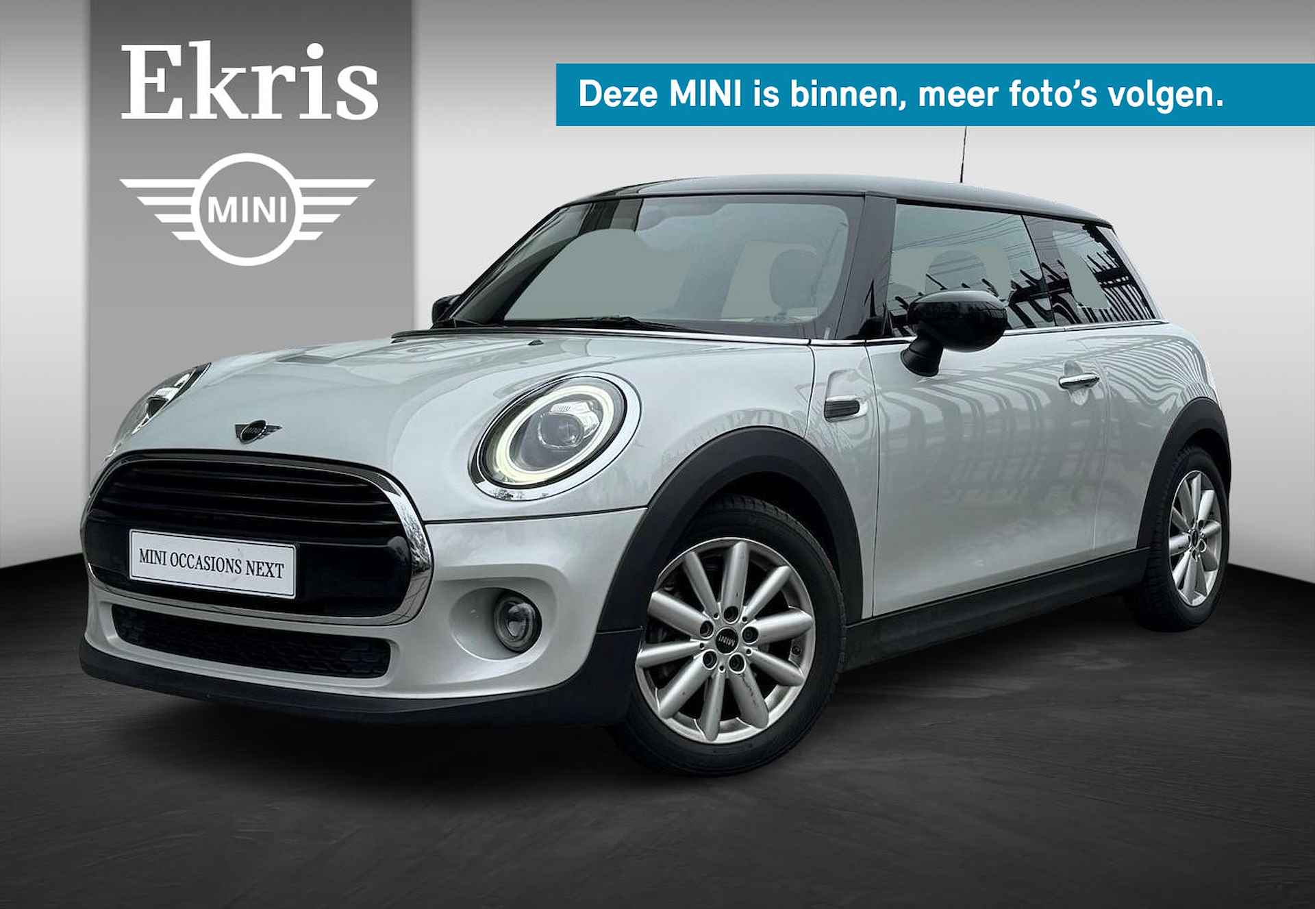 MINI 3-deurs Cooper C Chili | Business Plus | MINI Yours met leer bekleed sportstuur | Alarmsysteem klasse 3 | Comfort Access | Elektrisch verwarmde voorstoelen | Hemelbekleding Anthrazit