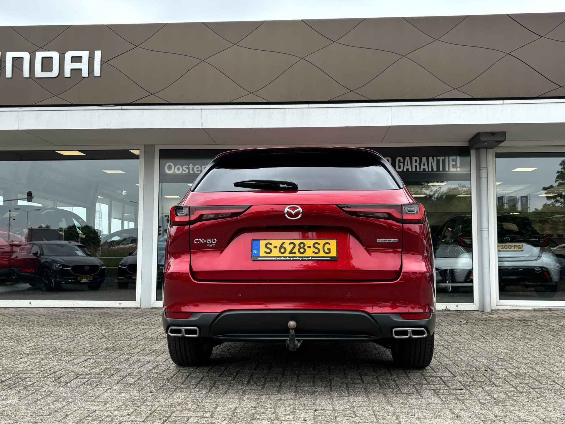 Mazda CX-60 2.5 e-SkyActiv PHEV Exclusive-Line Schuifdak| Automaat | Navigatie | Cruise Control Adaptief | Climate Control | Parkeersensoren | Parkeercamera | Trekhaak! | 36Mnd. Garantie | Rijklaar! | - 8/33