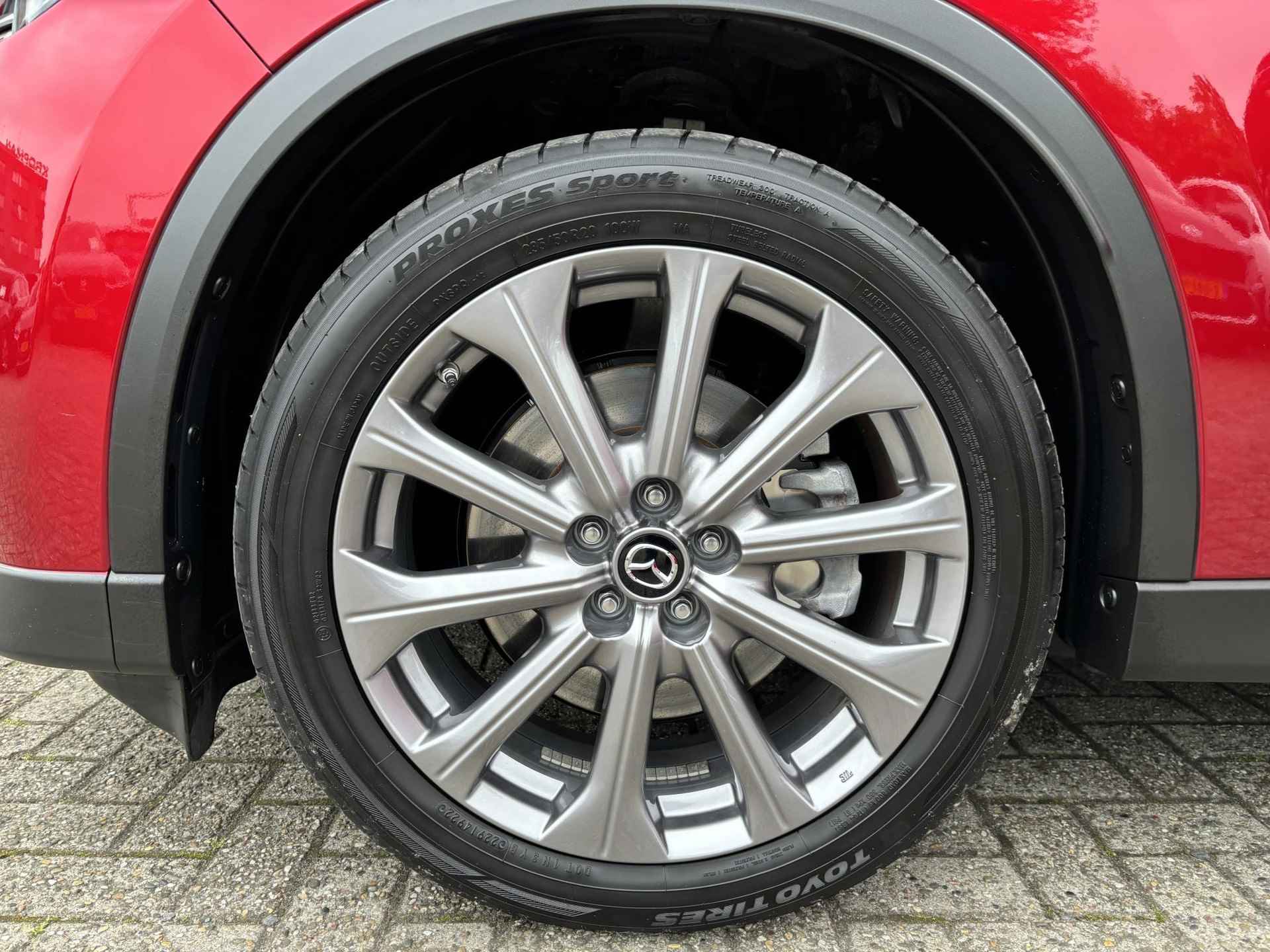 Mazda CX-60 2.5 e-SkyActiv PHEV Exclusive-Line Schuifdak| Automaat | Navigatie | Cruise Control Adaptief | Climate Control | Parkeersensoren | Parkeercamera | Trekhaak! | 36Mnd. Garantie | Rijklaar! | - 14/33