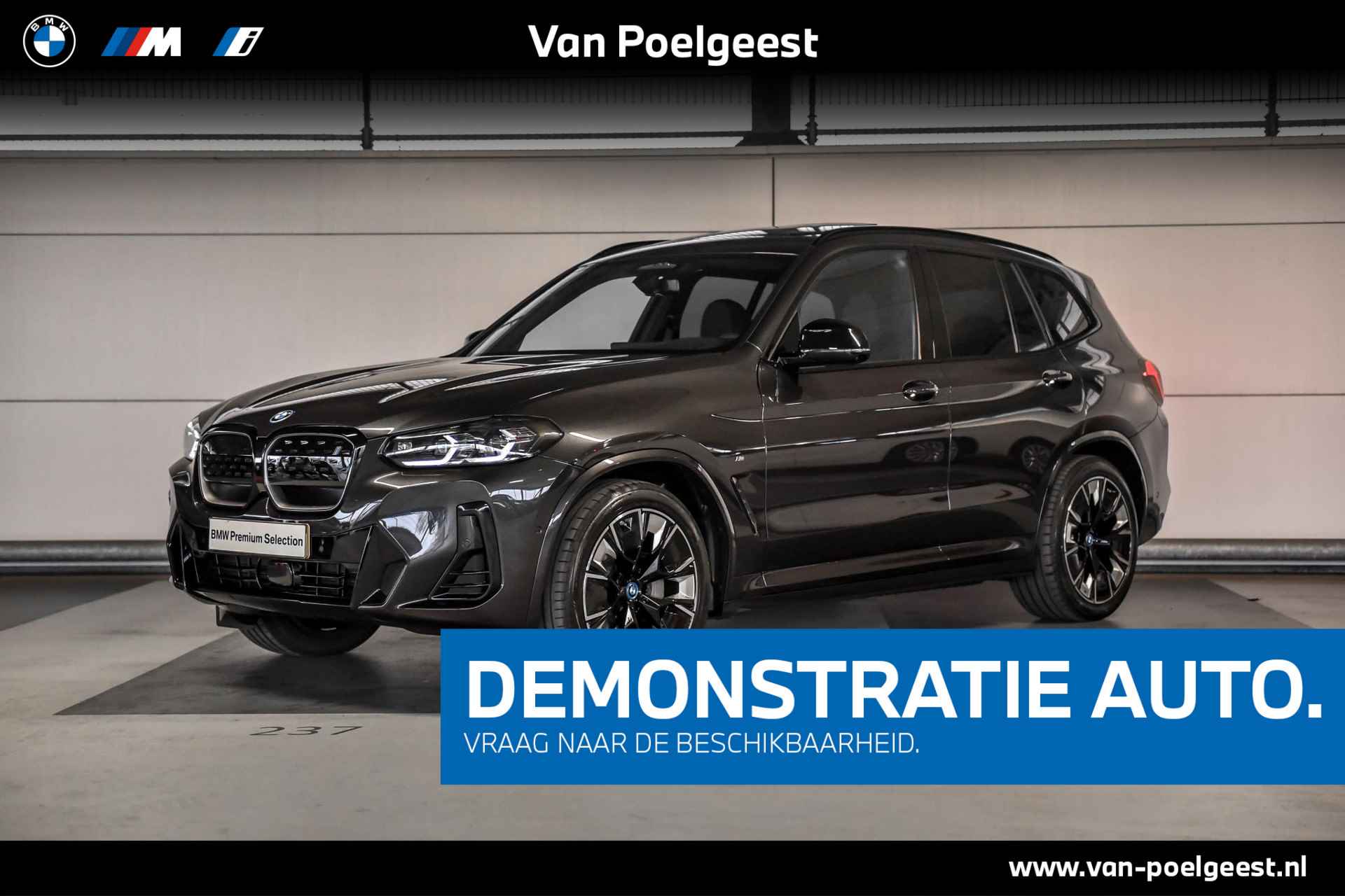BMW iX3 High Executive Edition 80 kWh | Trekhaak met elektrisch wegklapbare kogel | BMW Head-Up Display - 1/22