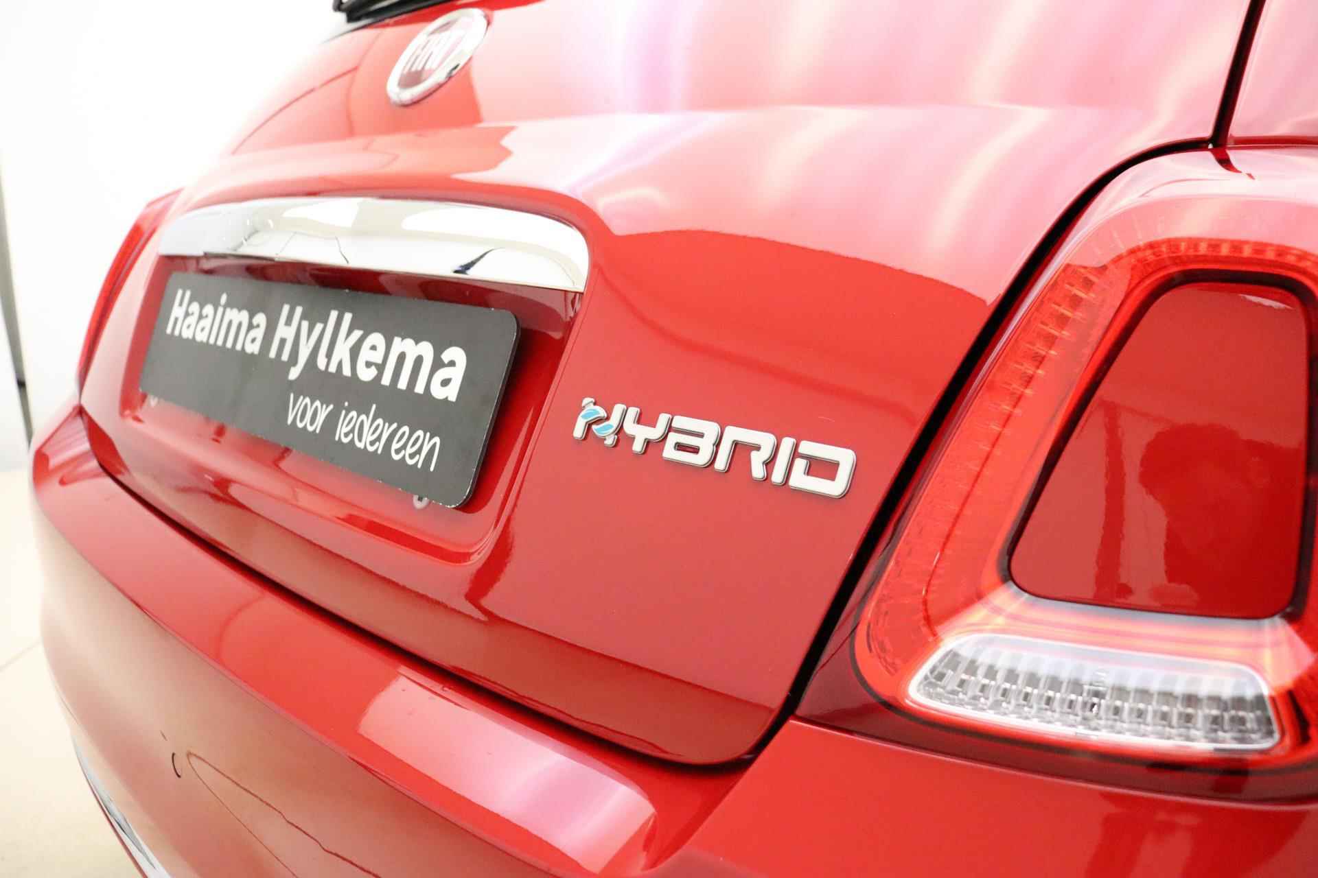 Fiat 500 1.0 Hybrid Dolcevita Finale | Snel leverbaar! | Apple Carplay/Android Auto | Panoramadak | Airco | Lichtmetalen velgen | Parkeersensoren achter | Cruise control - 15/35