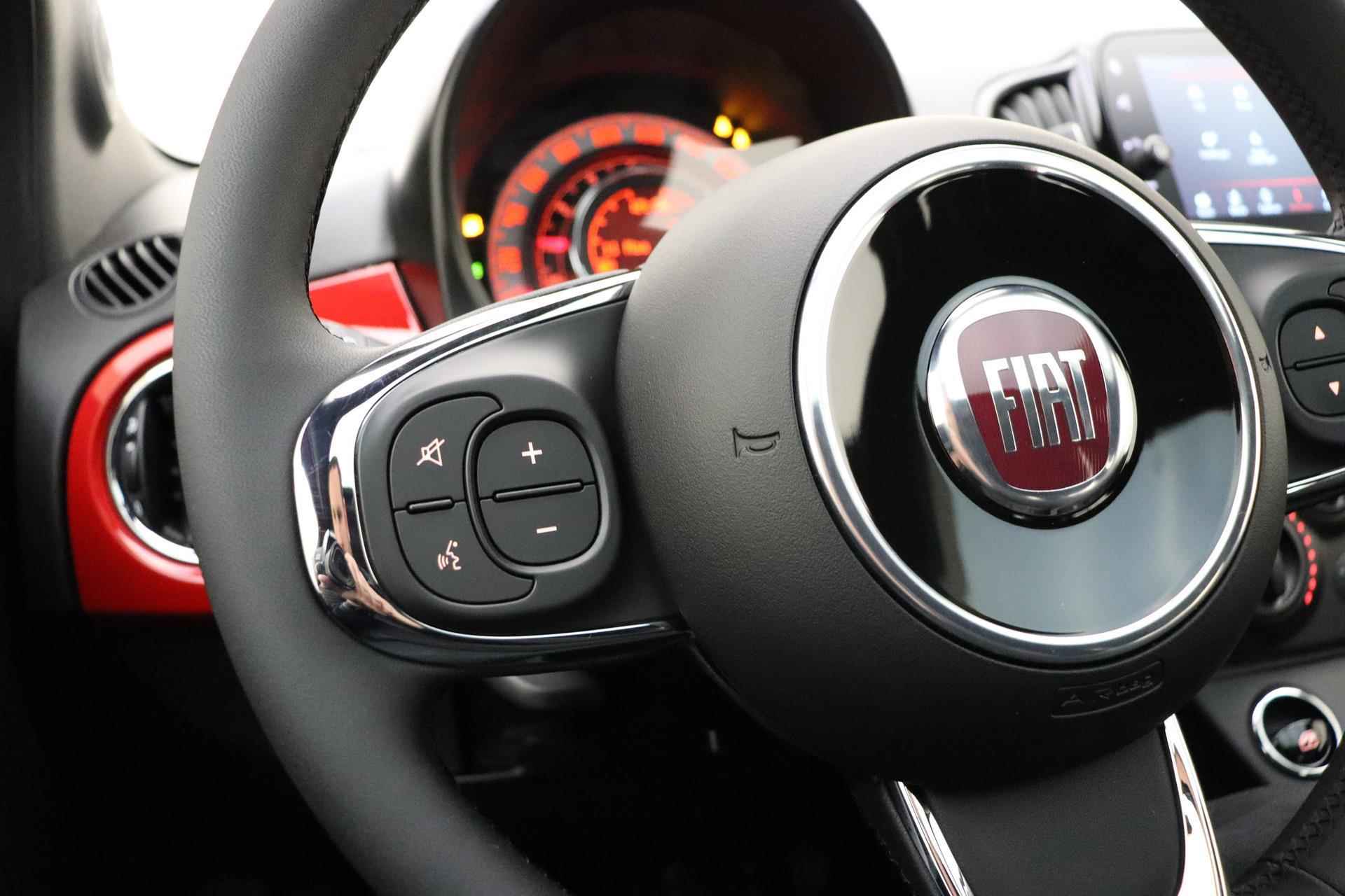 Fiat 500 1.0 Hybrid Dolcevita Finale | Snel leverbaar! | Apple Carplay/Android Auto | Panoramadak | Airco | Lichtmetalen velgen | Parkeersensoren achter | Cruise control - 29/35