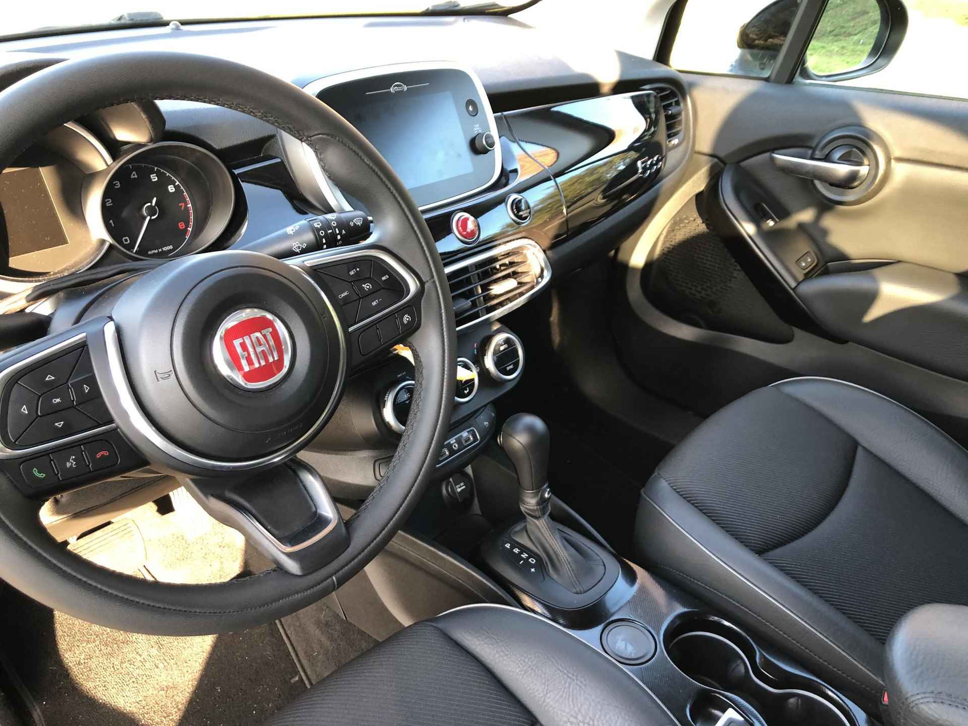 Fiat 500 X Cross 1.3 GSE Cross DCT AUTOMAAT|NAVI|CLIMATE|APPLE/ANDROID|CAMERA|STOELVERWARMING|PDC|17" - 23/37