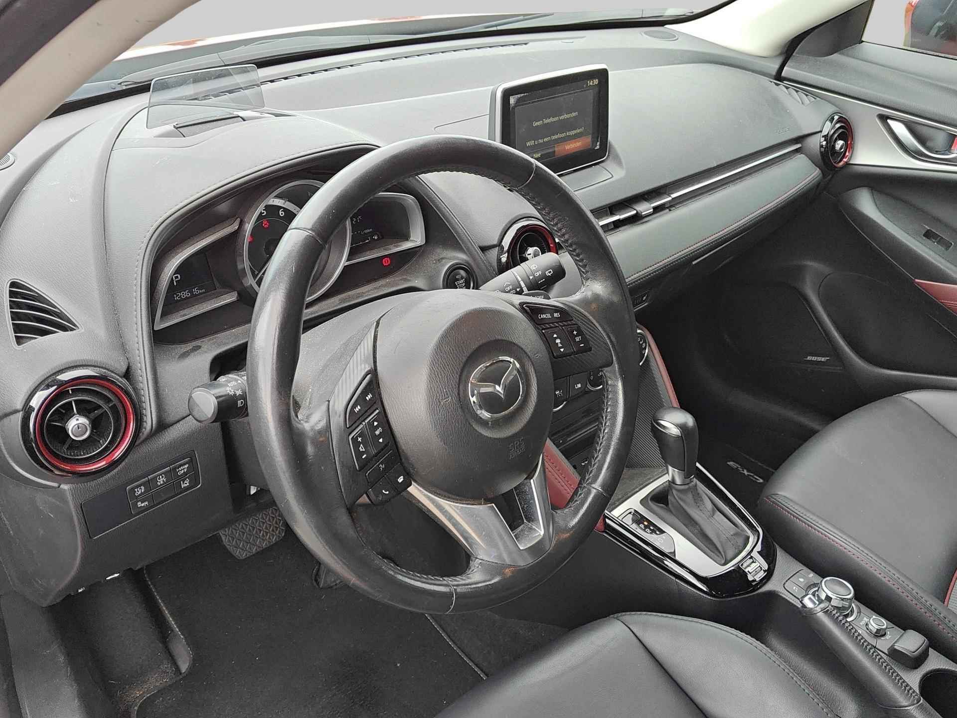 Mazda CX-3 2.0 SkyActiv-G 120 GT-M | automaat | leder | navigatie | - 10/25