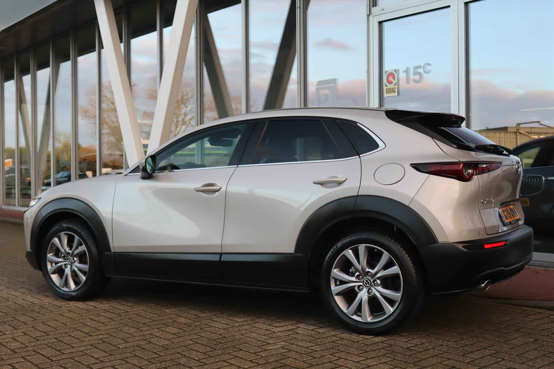 Mazda Cx-30 2.0 e-SKYACTIVE-G 150PK M-HYBRID AUTOMAAT COMFORT Navi | Head Up | Clima | Carplay | Camera | Adapt.Cruise | 18 Inch Lm | - 4/57