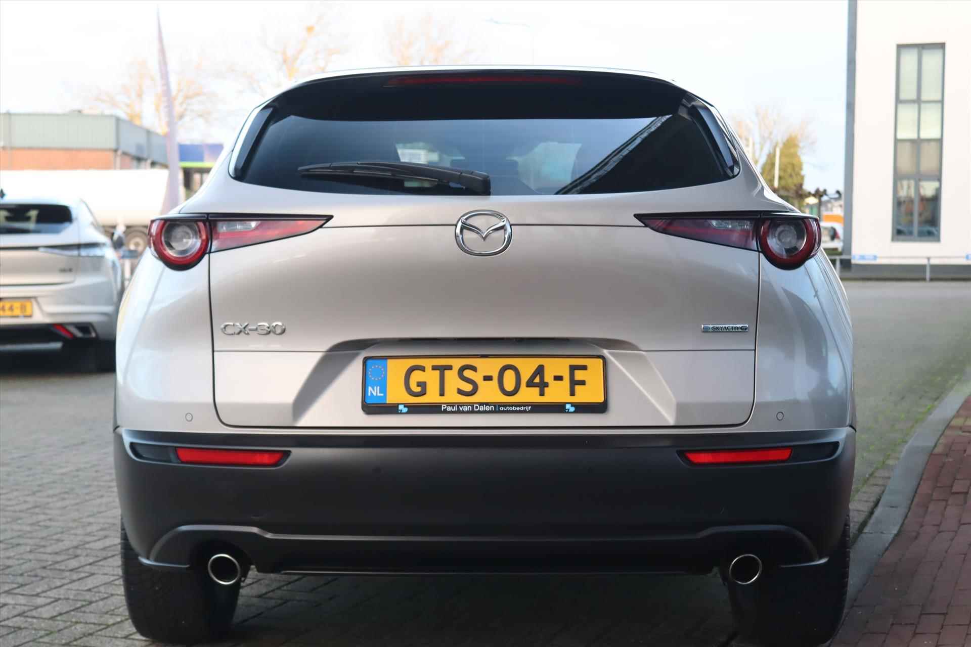 Mazda Cx-30 2.0 e-SKYACTIVE-G 150PK M-HYBRID AUTOMAAT COMFORT Navi | Head Up | Clima | Carplay | Camera | Adapt.Cruise | 18 Inch Lm | - 44/57