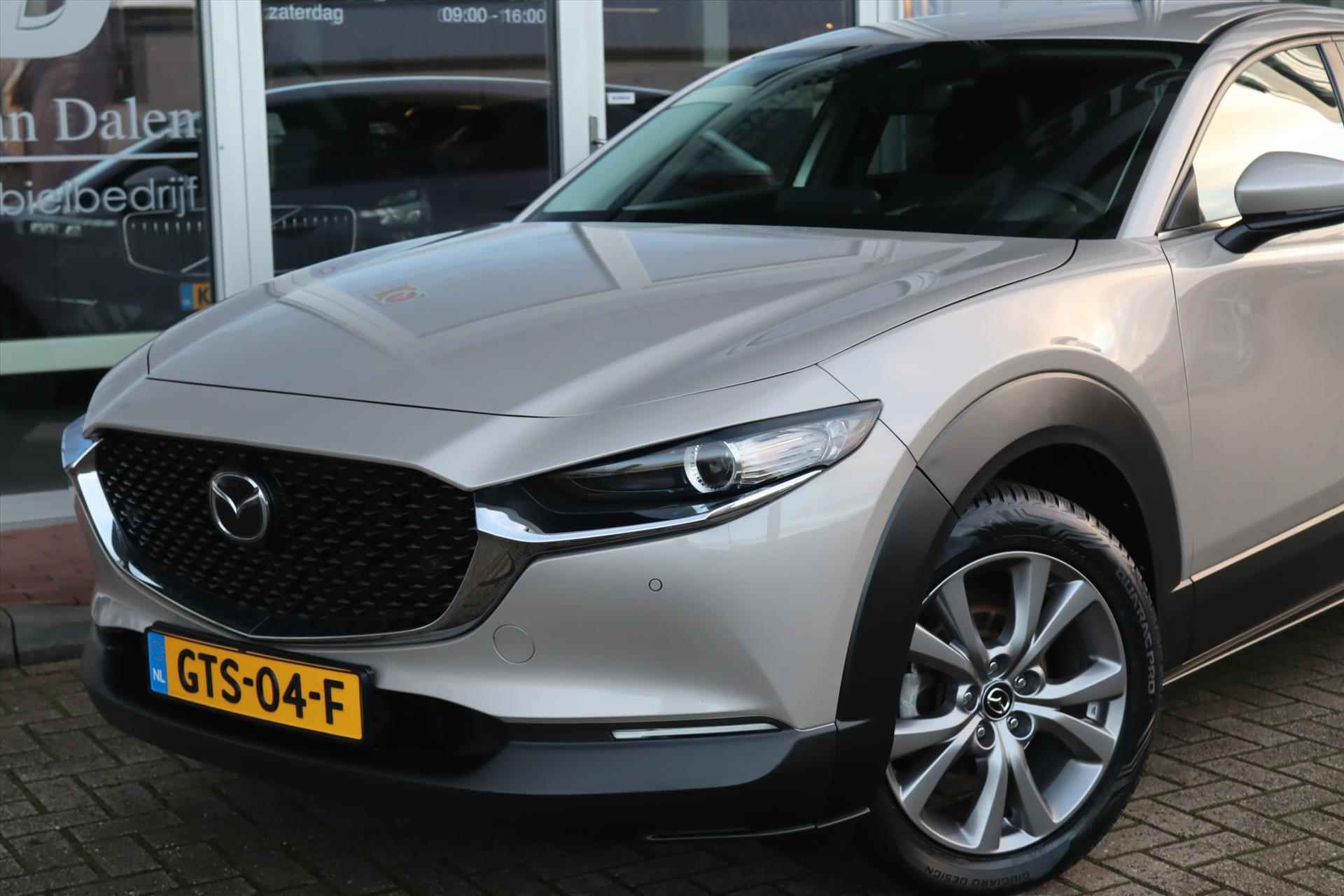 Mazda Cx-30 2.0 e-SKYACTIVE-G 150PK M-HYBRID AUTOMAAT COMFORT Navi | Head Up | Clima | Carplay | Camera | Adapt.Cruise | 18 Inch Lm | - 54/57