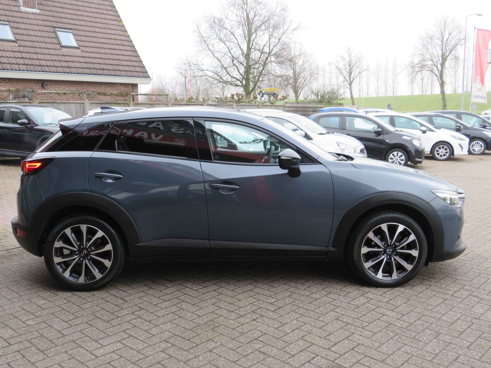 Mazda CX-3 2.0 SkyActiv-G 121 Luxury| Automaat| | Clima-Airco | Android Auto | Parkeercamera | Incl. BOVAG Garantie | Stoelverwarming | DAB+ | - 6/37