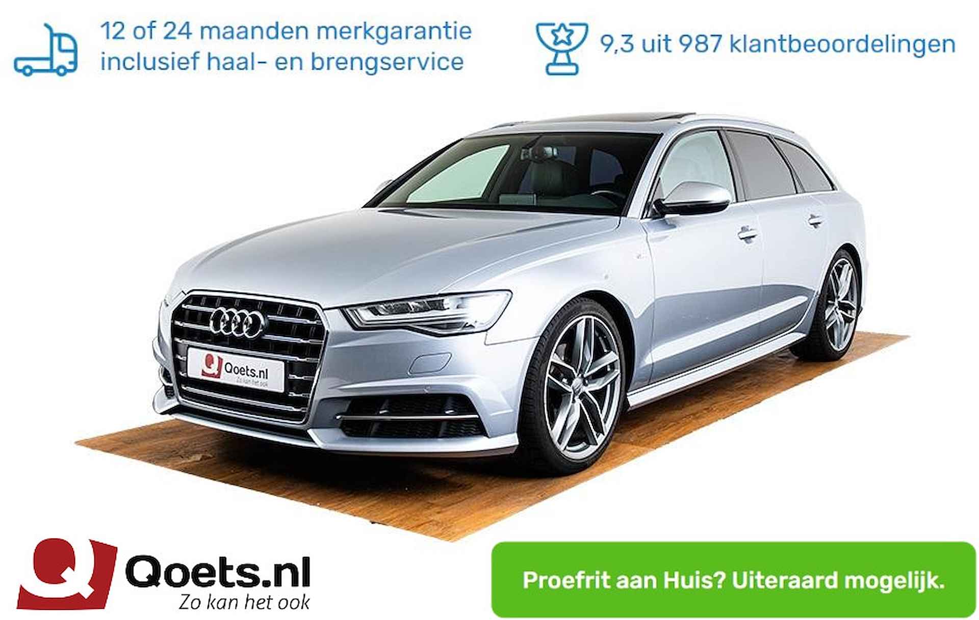 Audi A6 Avant 1.8 TFSI ultra S line Edition Trekhaak - Panoramadak - Parkeerhulp Plus - LED Koplampen - MMI Navi Plus - Grootlichtassistent - Stoelverwarming - 1/57