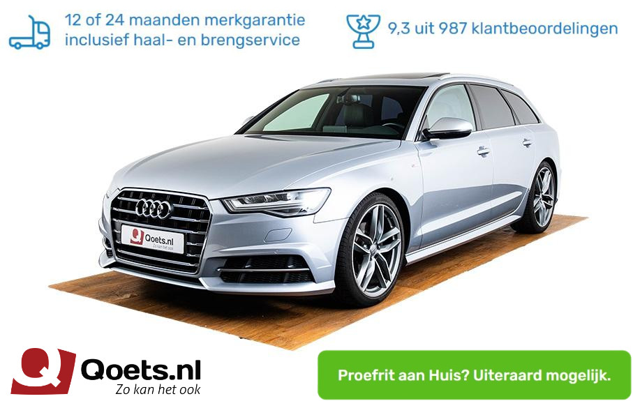 Audi A6 Avant 1.8 TFSI ultra S line Edition Trekhaak - Panoramadak - Parkeerhulp Plus - LED Koplampen - MMI Navi Plus - Grootlichtassistent - Stoelverwarming