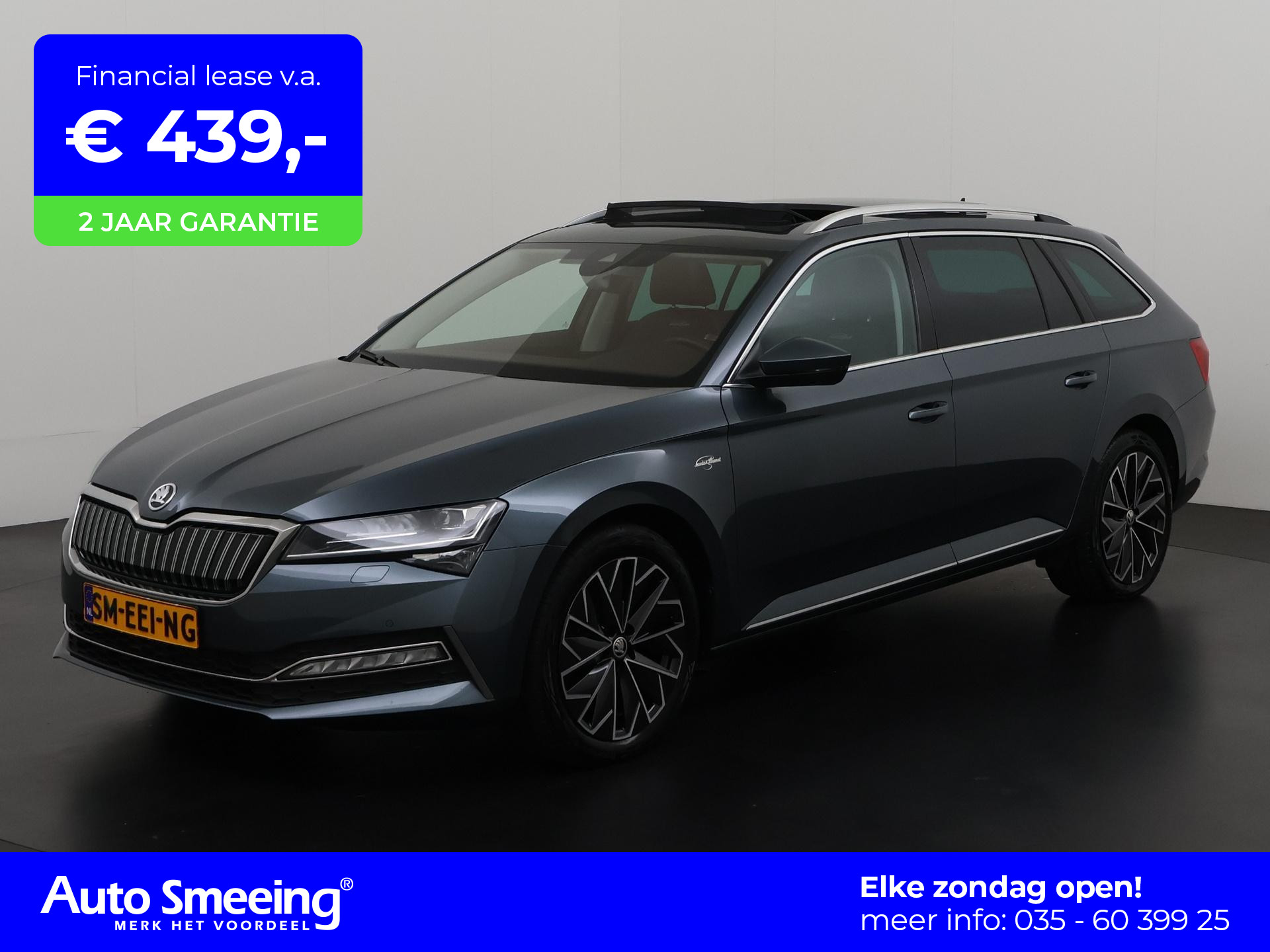 Skoda Superb Combi 1.4 TSI iV Laurin & Klement | Panoramadak | Leder | Mem Stoel | Zondag Open!