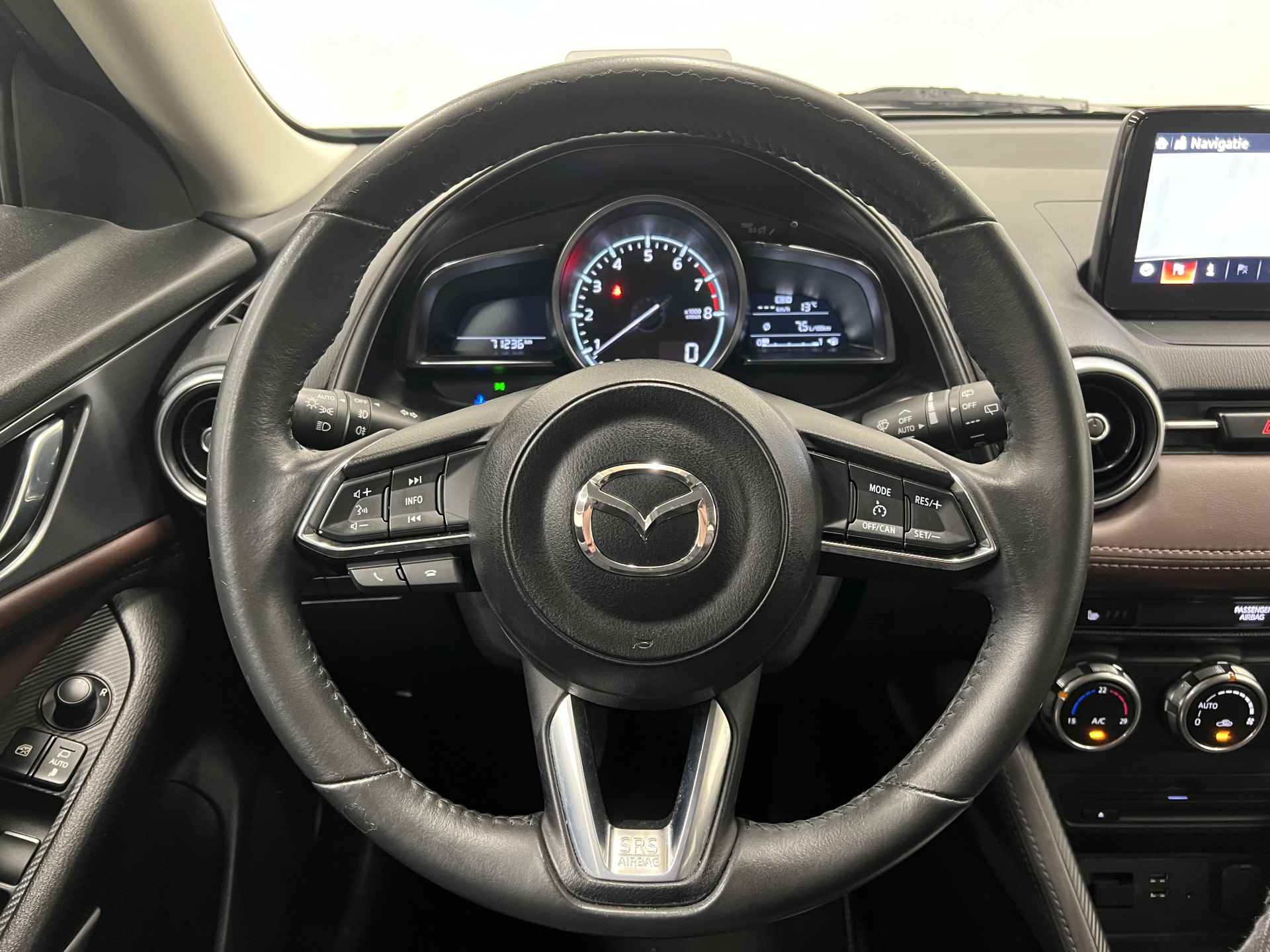 Mazda CX-3 2.0 SkyActiv-G 120 GT-Luxury | NAVIGATIE | TREKHAAK | ACHTERUITRIJCAMERA | PARKEER SENSOREN | - 7/43