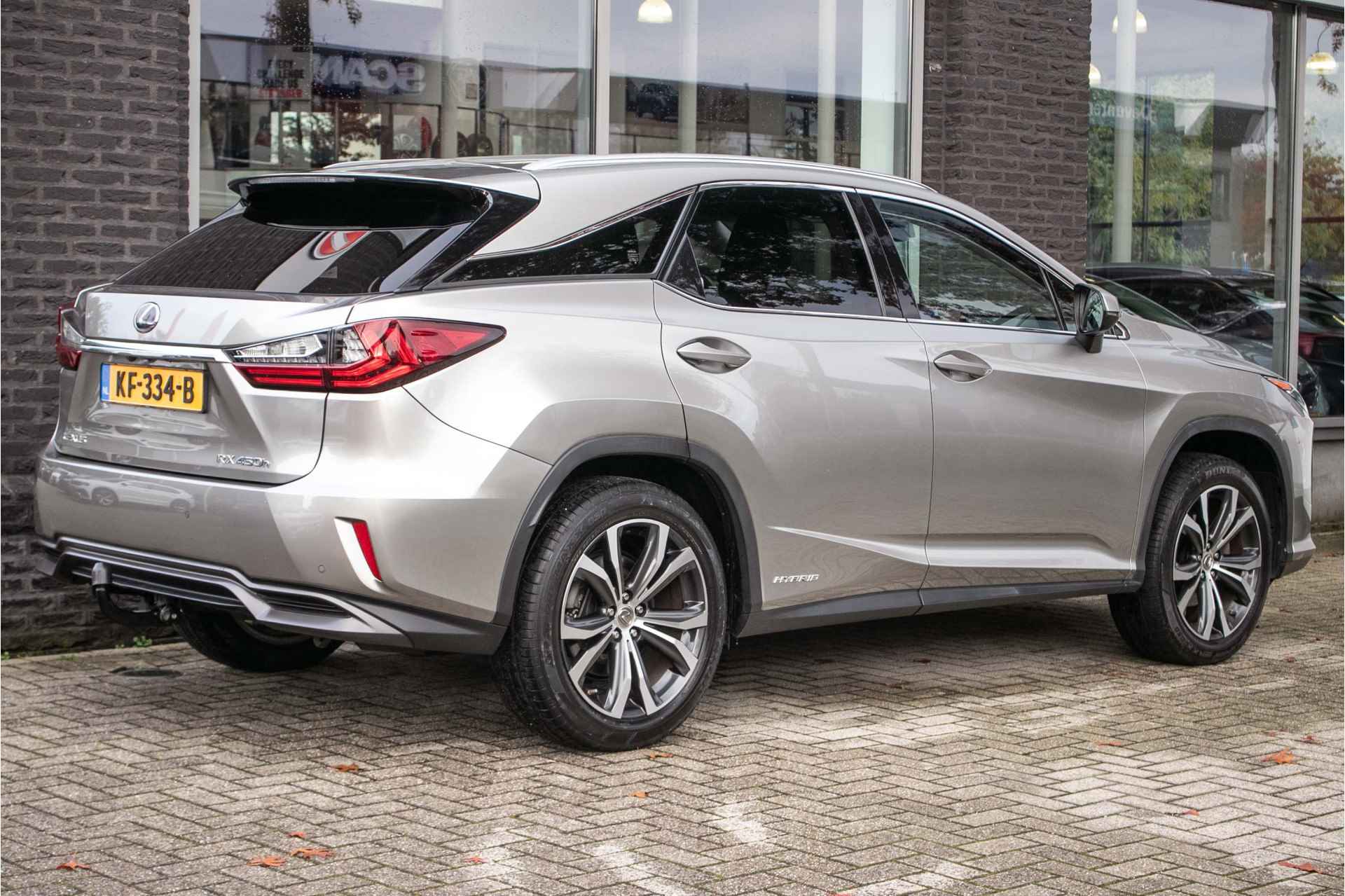 Lexus RX 450h 4WD Luxury Line All-in rijklaarprijs | Ad. Cruise | Trekhaak | Dealeronderh. | Nav | Stoelverw+vent. - 3/53