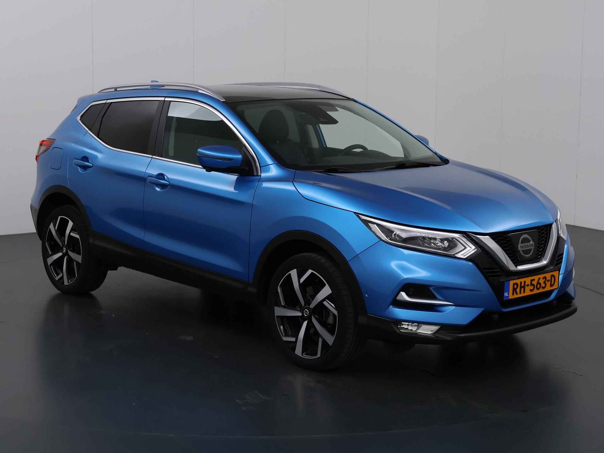 Nissan Qashqai 1.2 Tekna + | Panoramadak | Leder | Parkeercamera 360° | Navigatiesysteem | airconditioning | Cruise control - 24/39