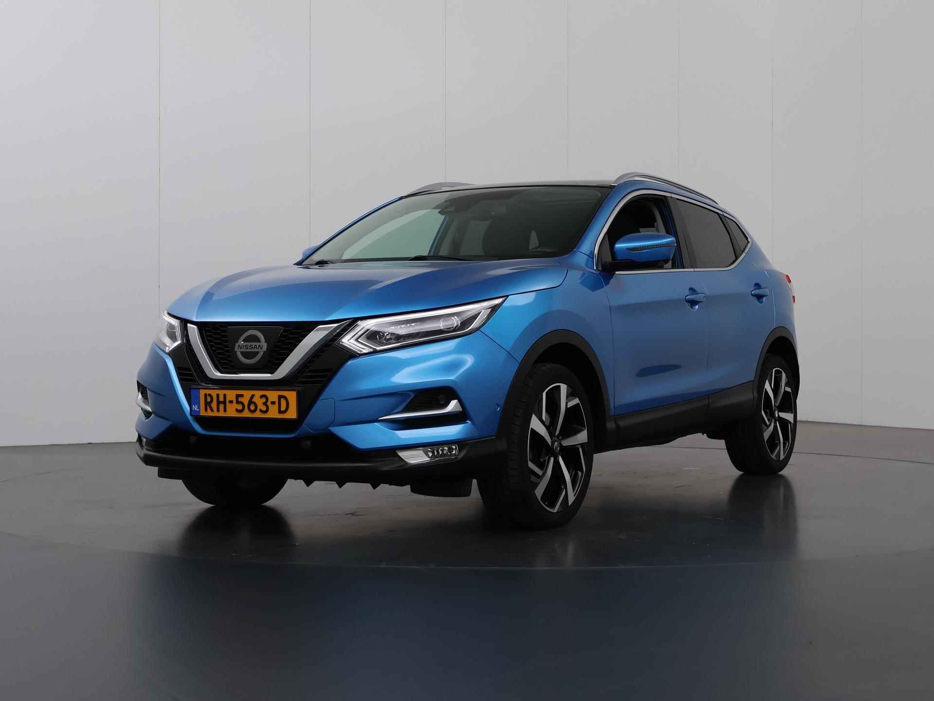 Nissan Qashqai 1.2 Tekna + | Panoramadak | Leder | Parkeercamera 360° | Navigatiesysteem | airconditioning | Cruise control - 39/39